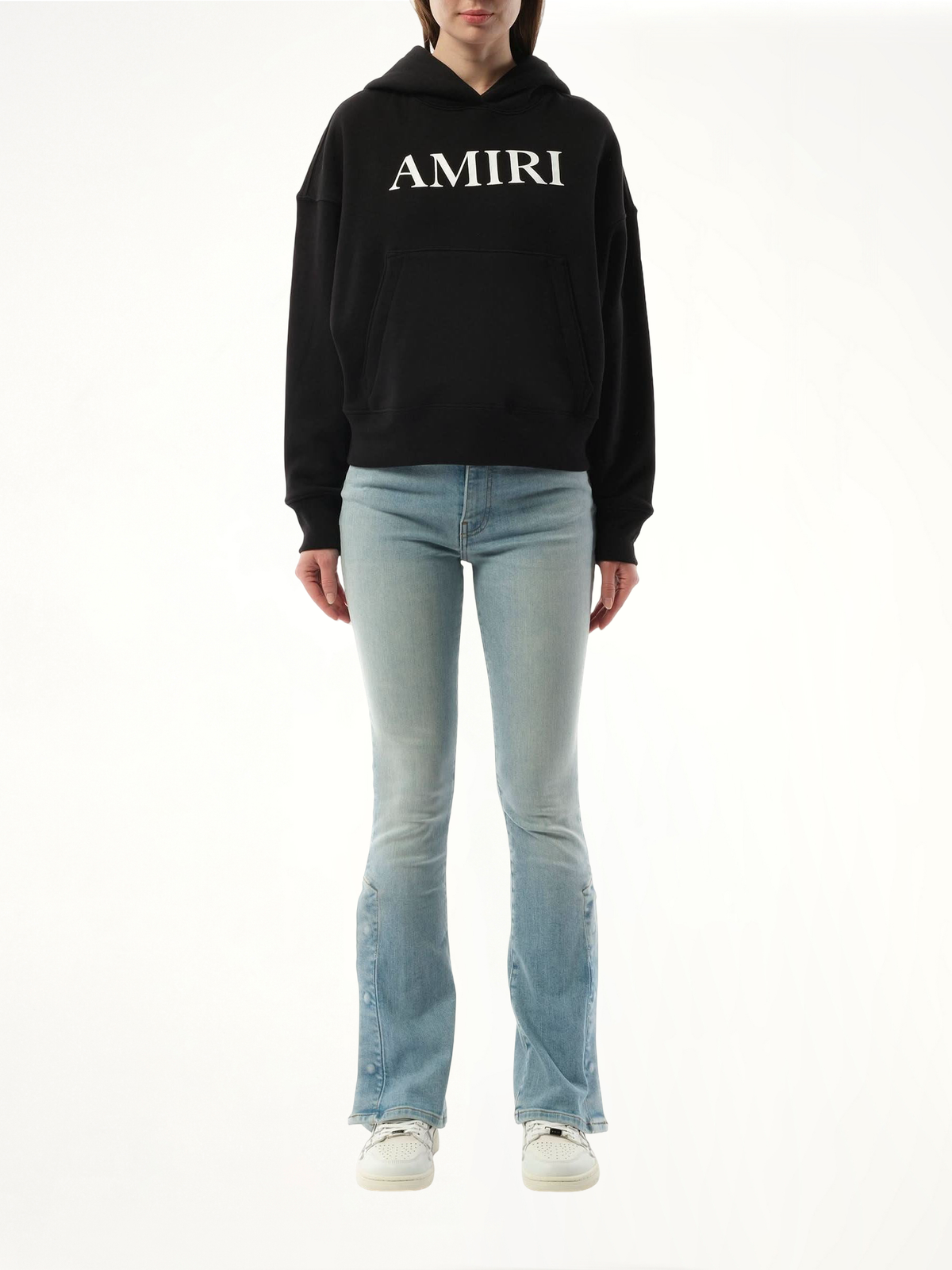 Amiri Core Logo Hoodie in Black/White