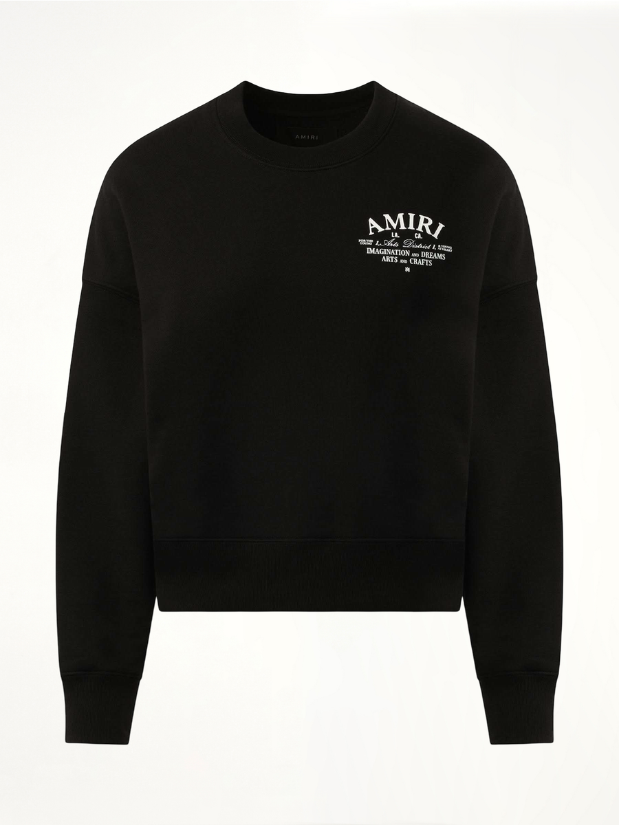 Amiri Arts District Sweatshirt in Black