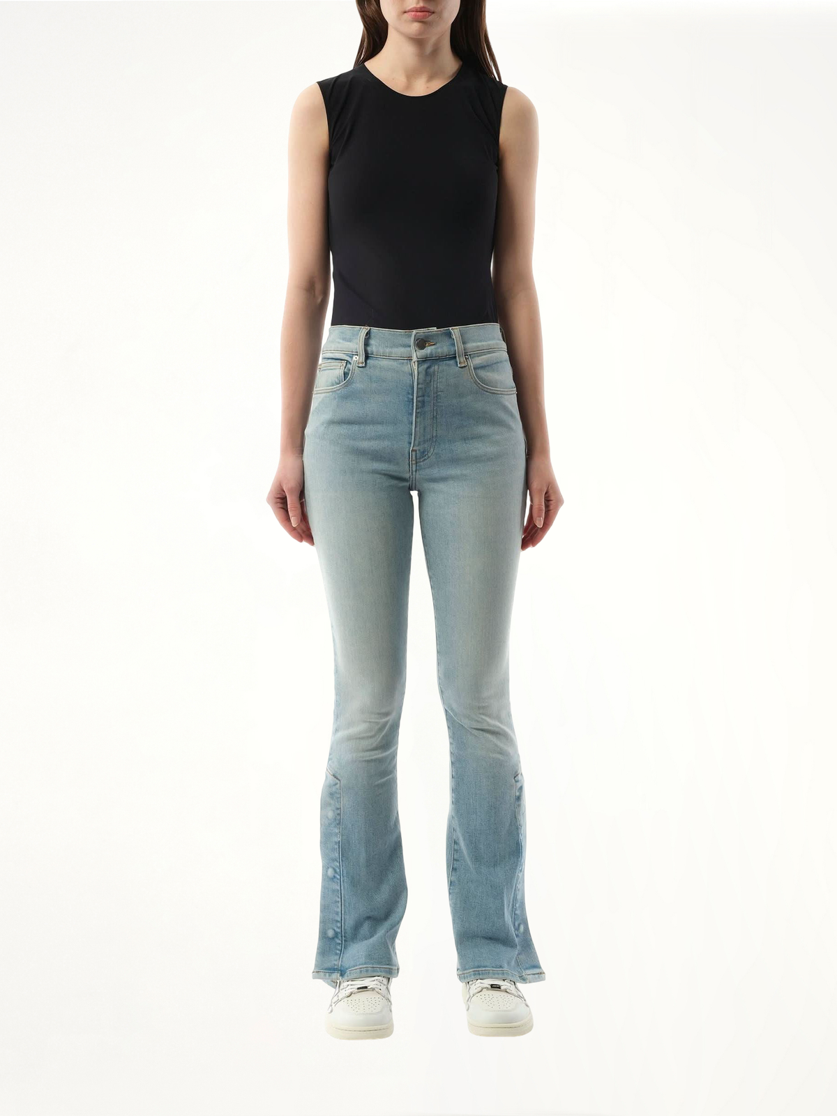 Kick Flare Jeans in Clay Indigo