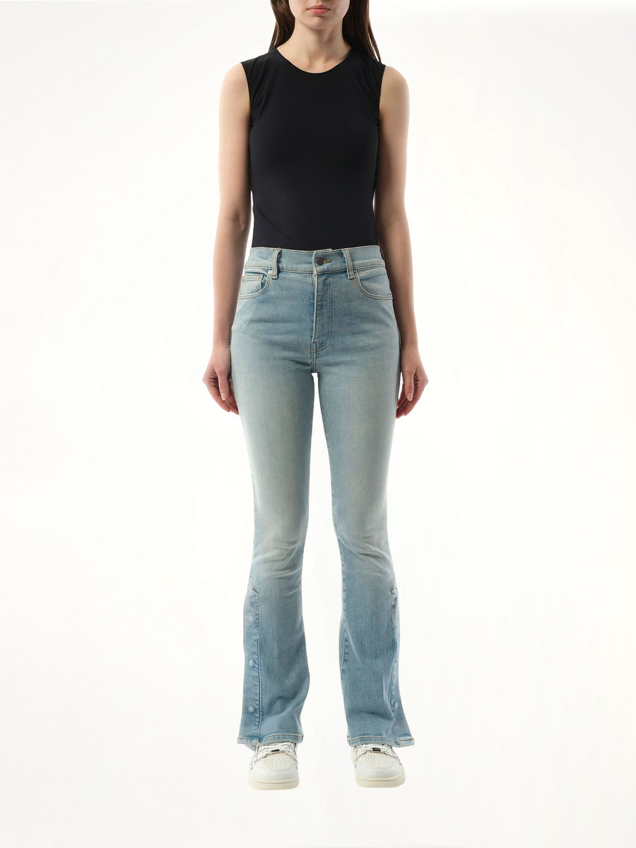 Kick Flare Jeans in Clay Indigo