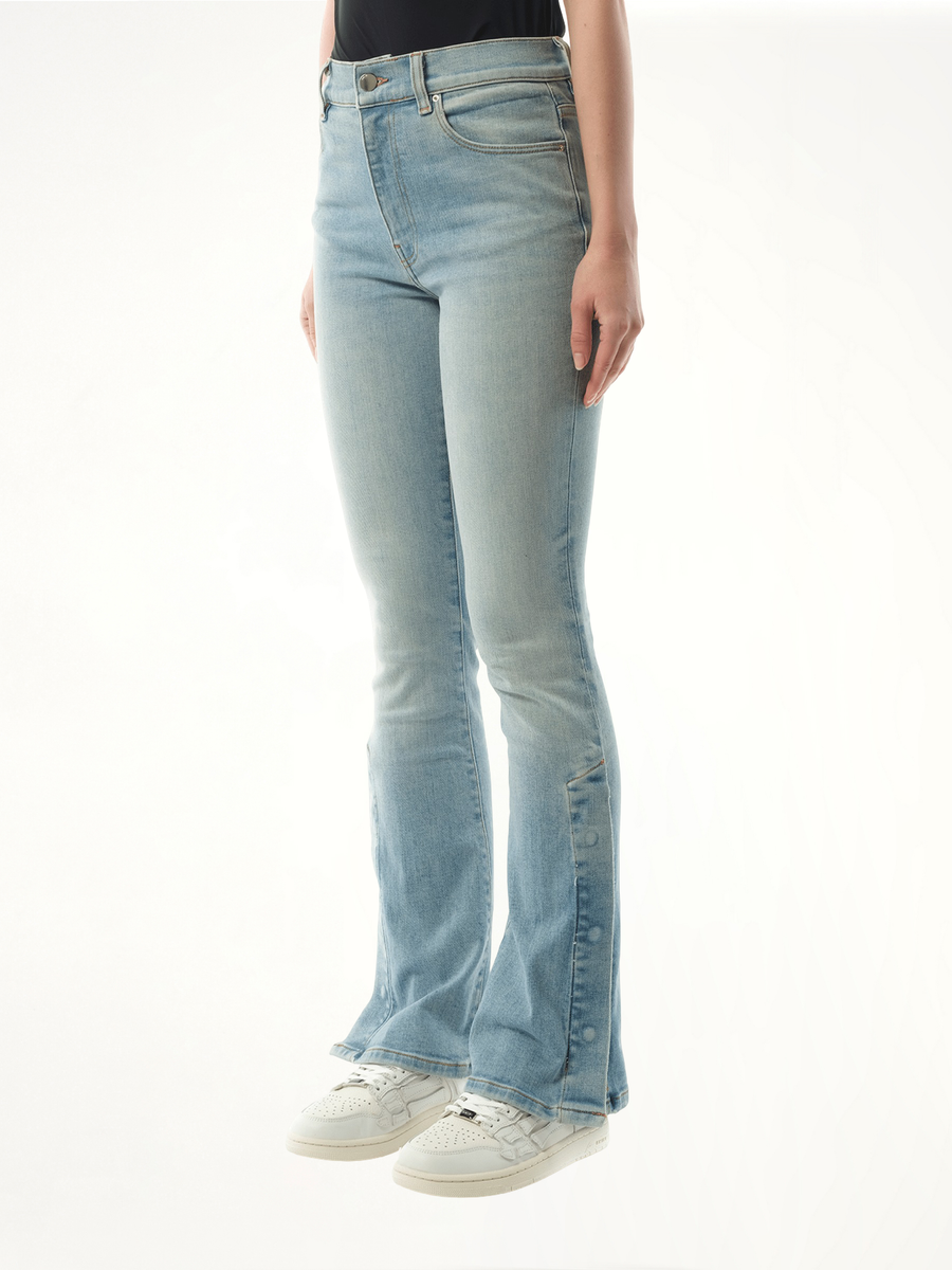 Kick Flare Jeans in Clay Indigo