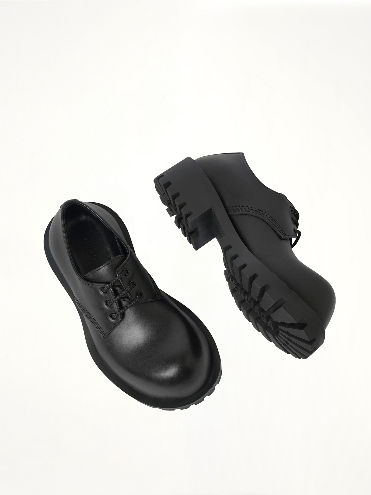 Hummer Derbie in Black Top View | BALENCIAGA