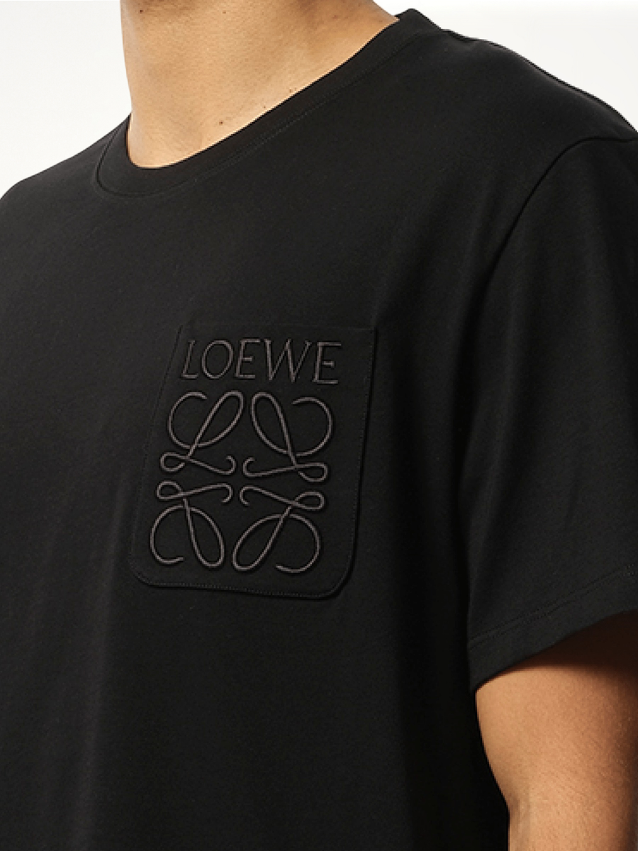 Relaxed Anagram T-Shirt in Black