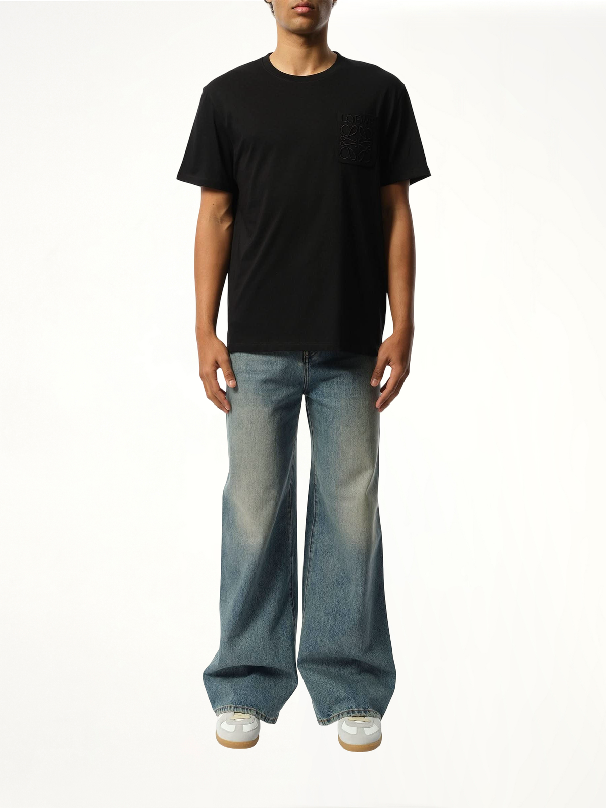 Relaxed Anagram T-Shirt in Black