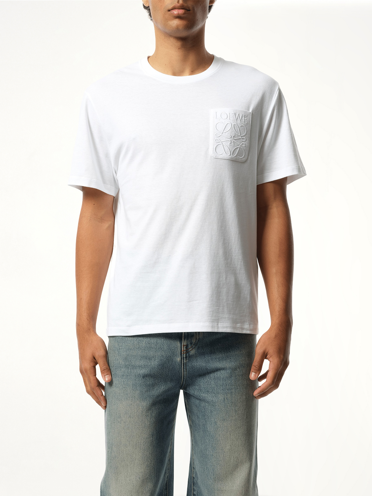 Relaxed Anagram T-Shirt in White
