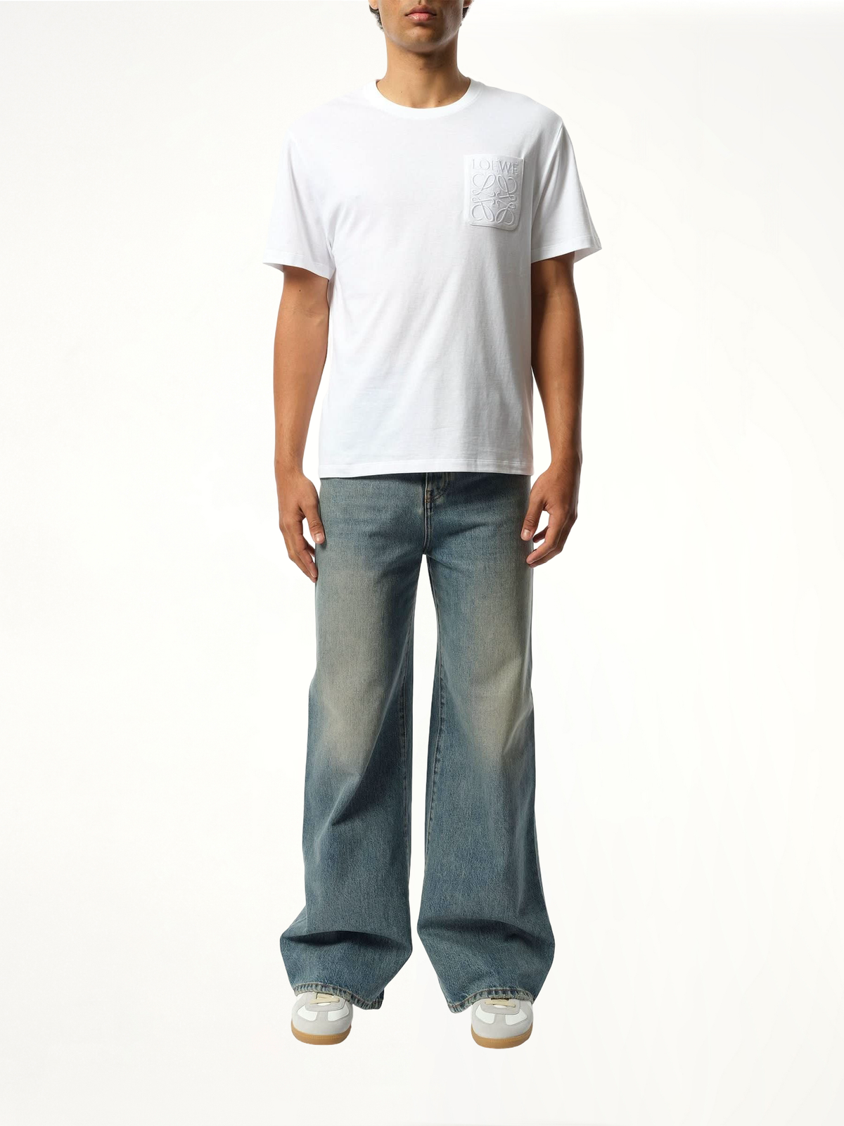 Relaxed Anagram T-Shirt in White