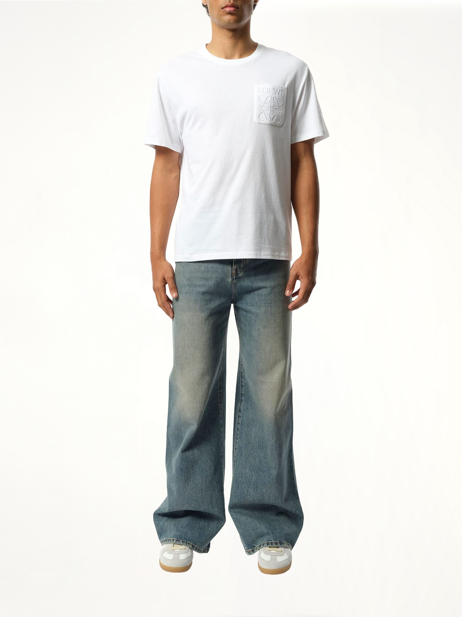 Relaxed Anagram T-Shirt in White