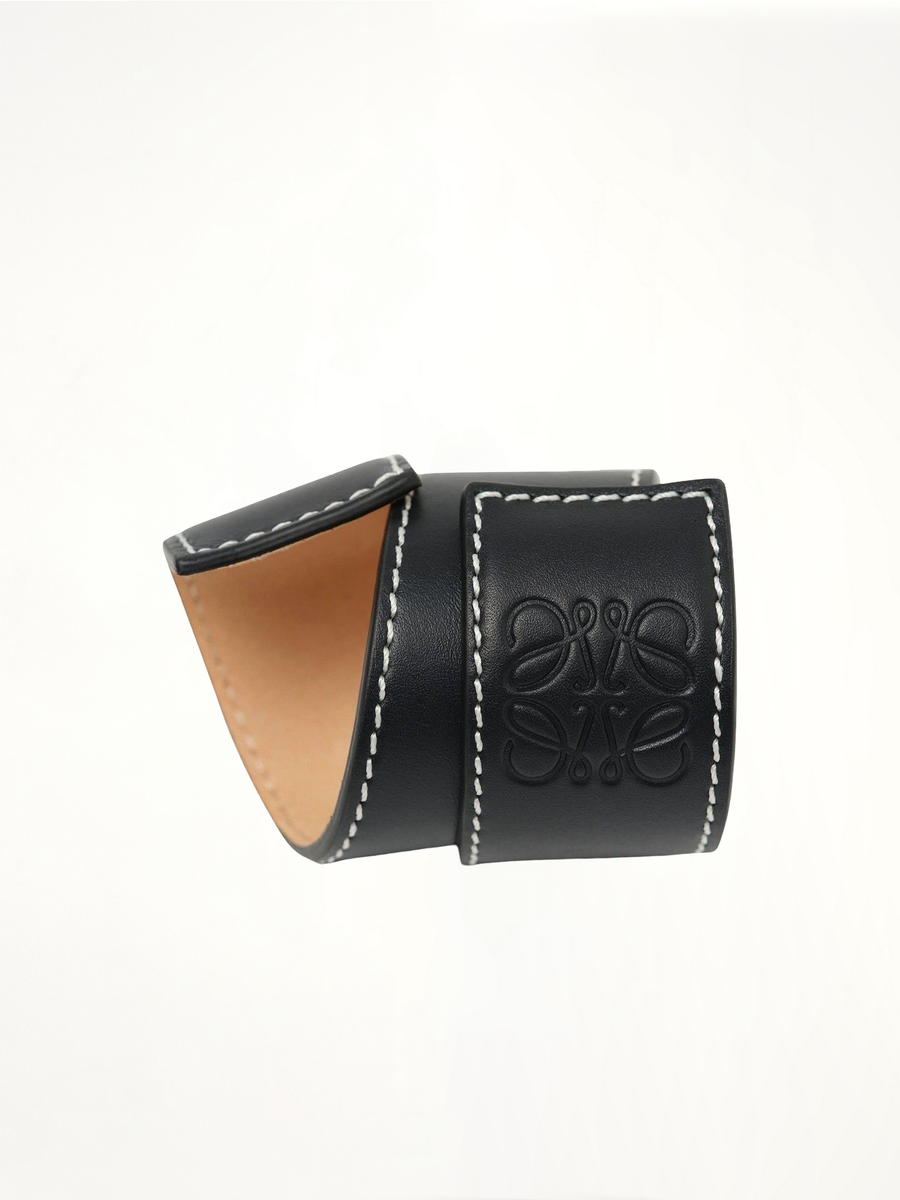 Small Slap Bracelet in Black