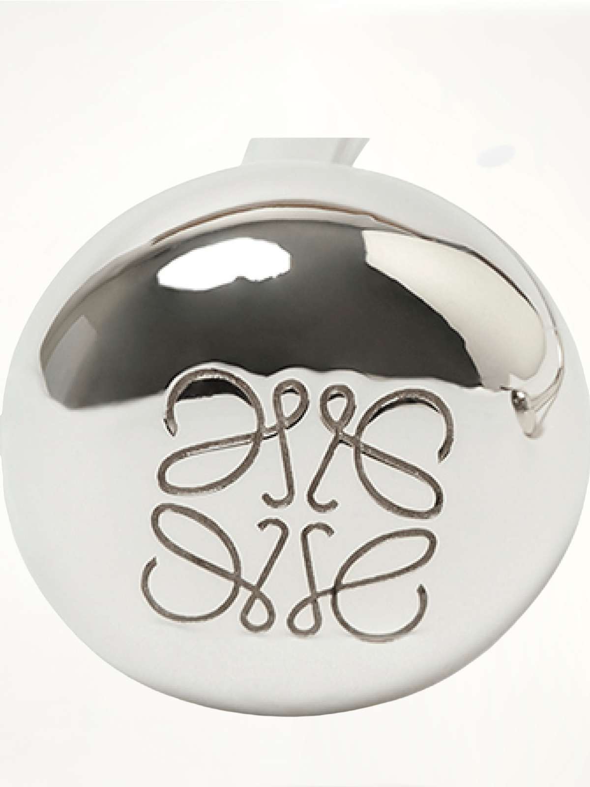 Anagram Pebble Cuff in Silver