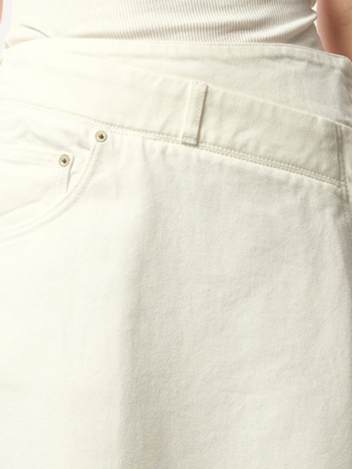 Deconstructed Skirt AF in White
