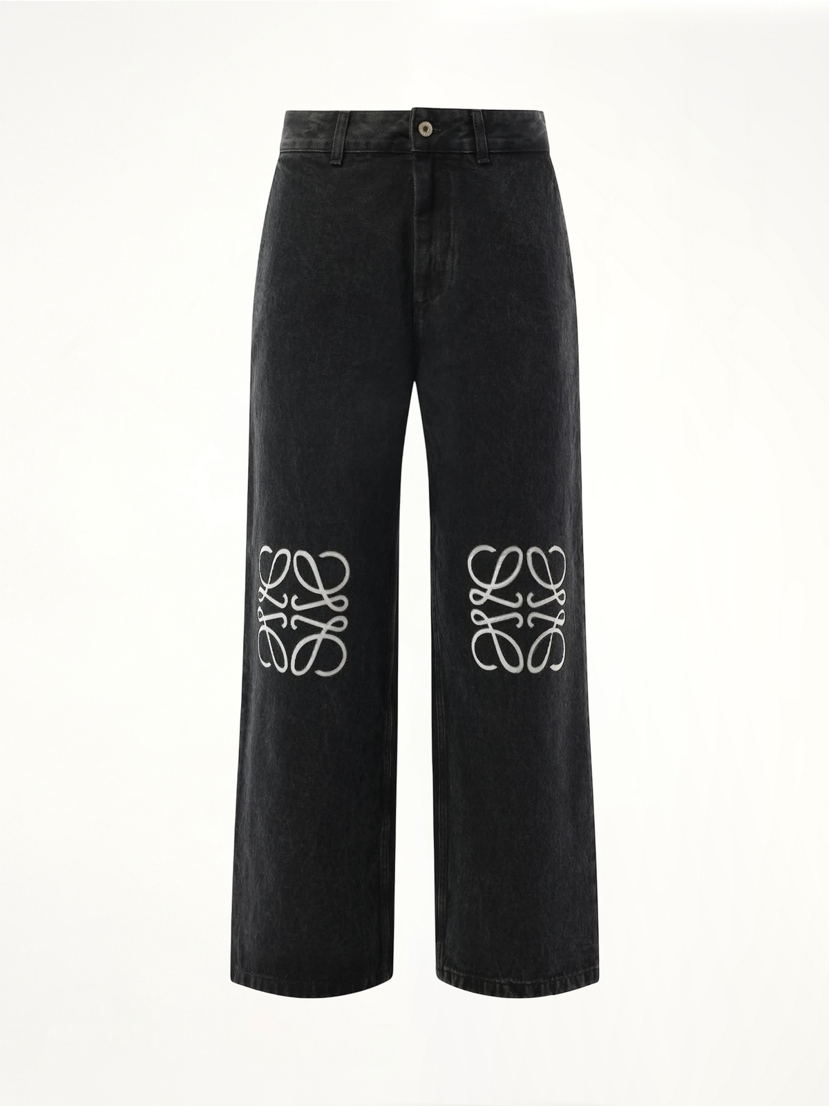 Anagram Baggy Jeans AF in Black