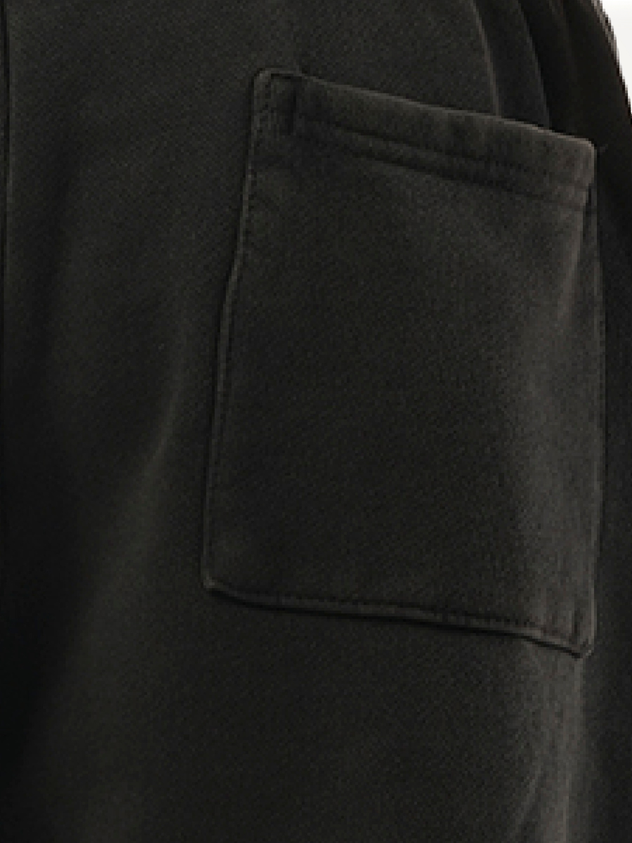 Heavy Sweatpants in Washed Black