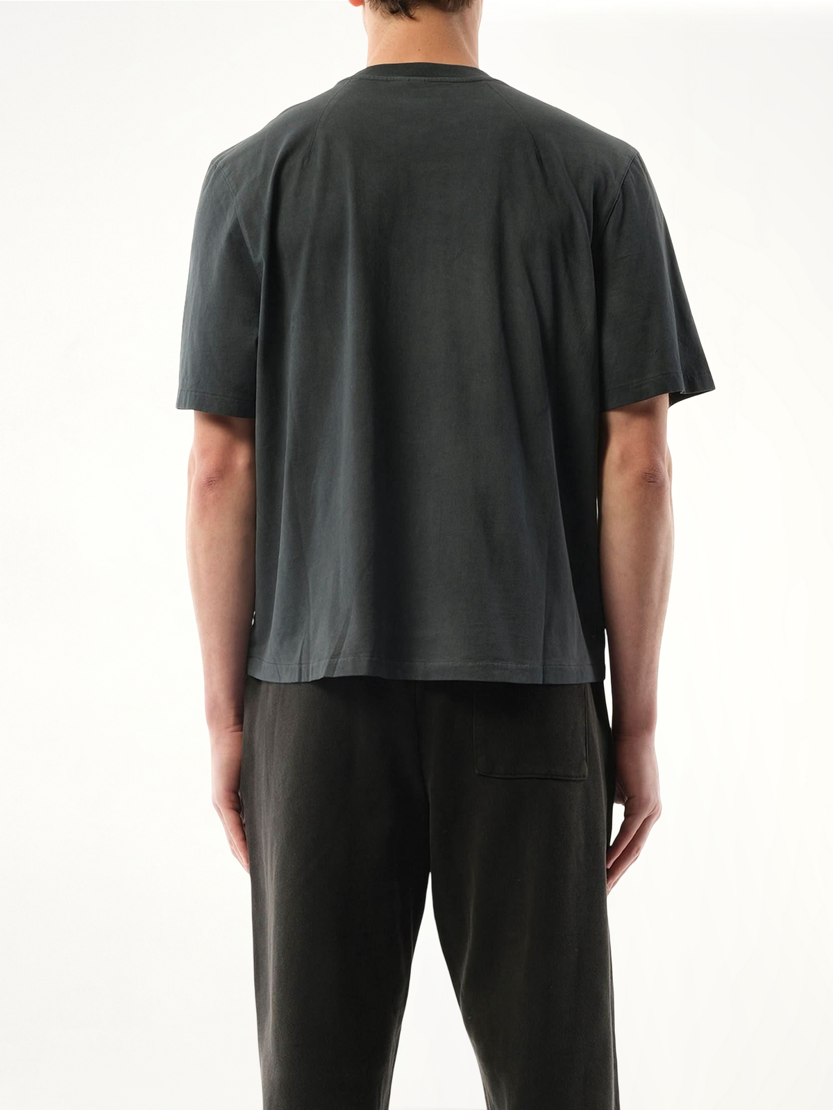 Dart T-Shirt in Washed Black