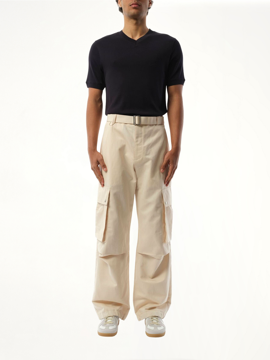 Le Cargo Pants in Beige