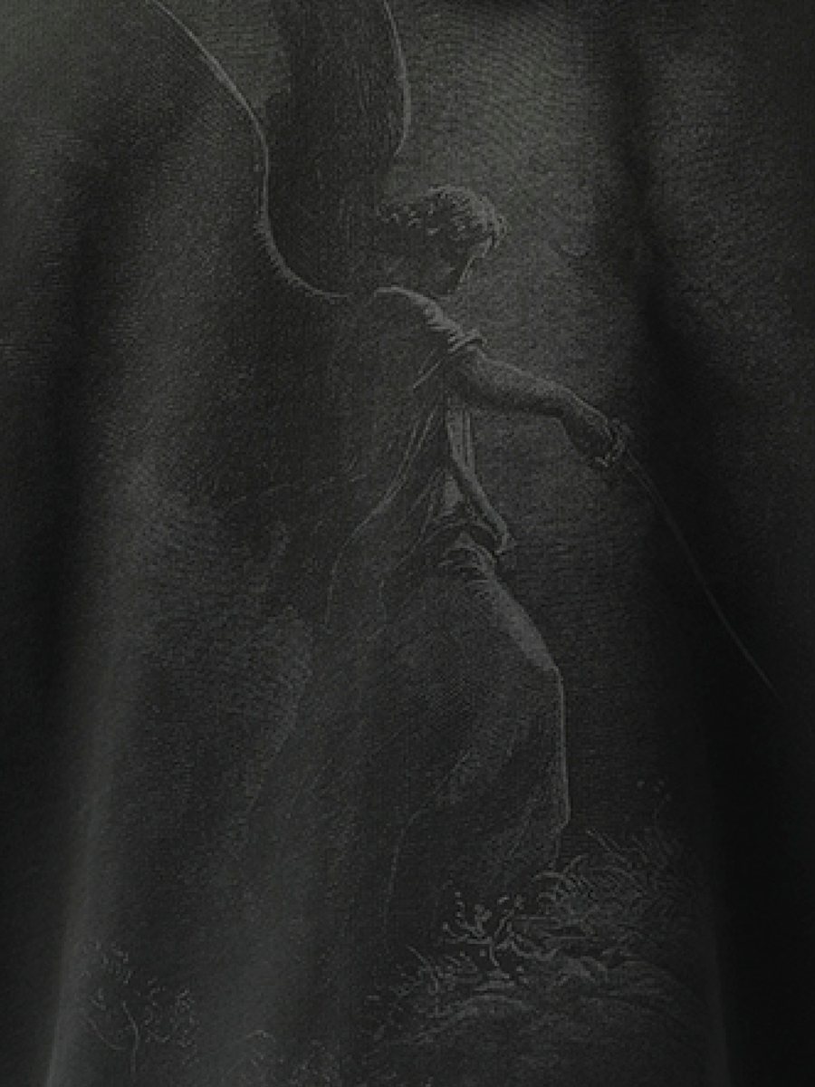 Godspeed Hoodie in Aged Black