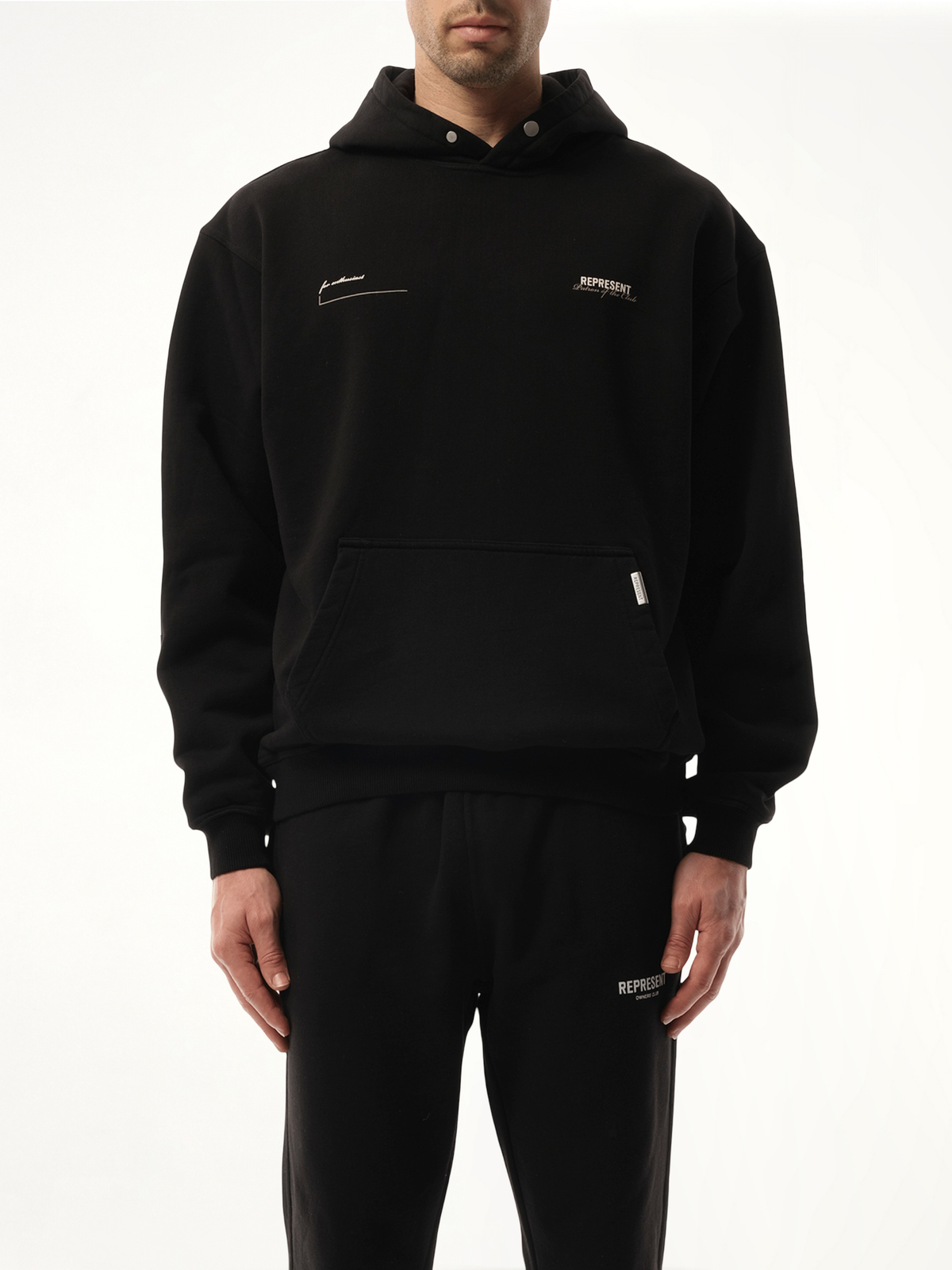 Patron of the Club Hoodie in Black