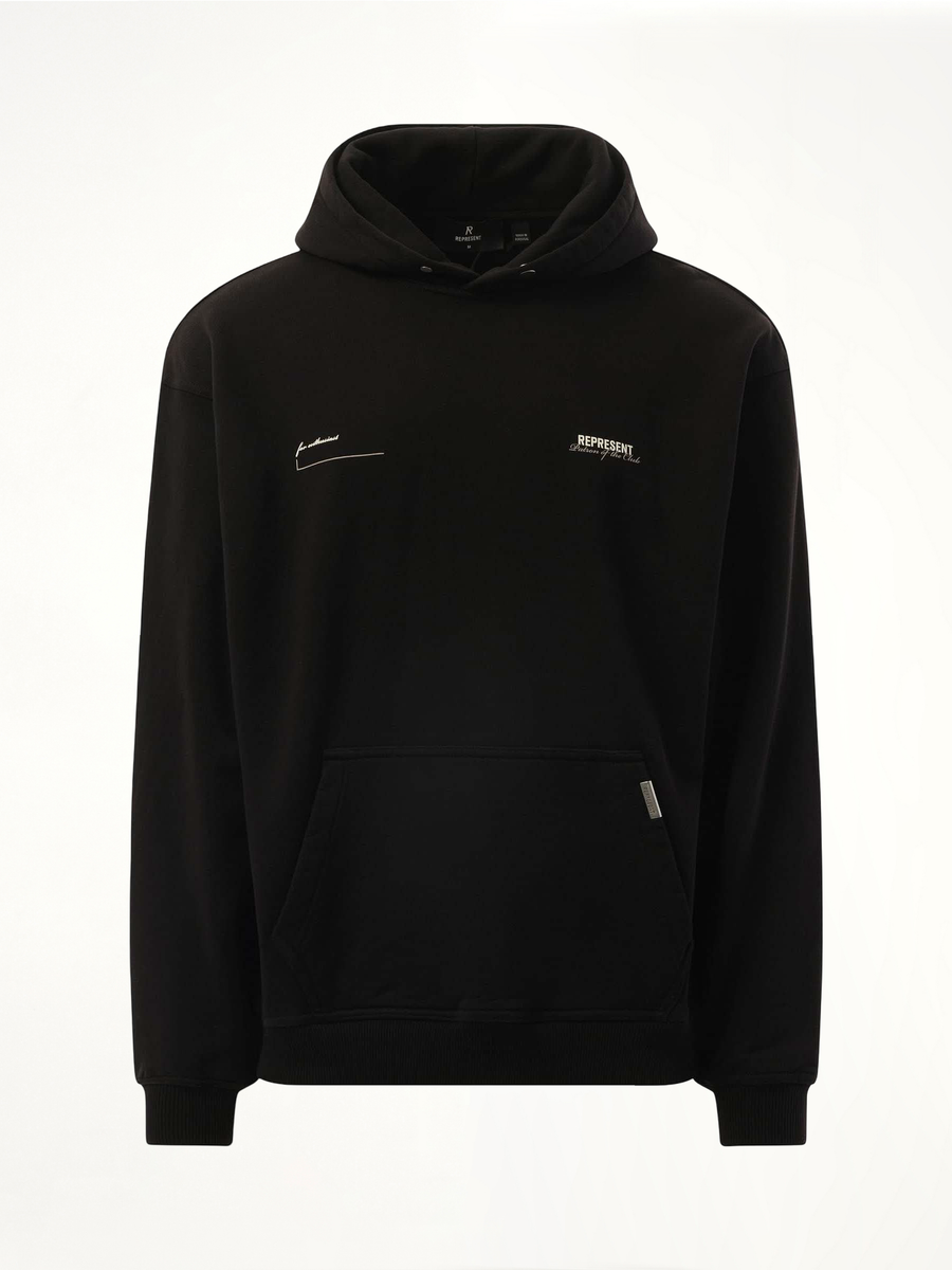 Patron of the Club Hoodie in Black