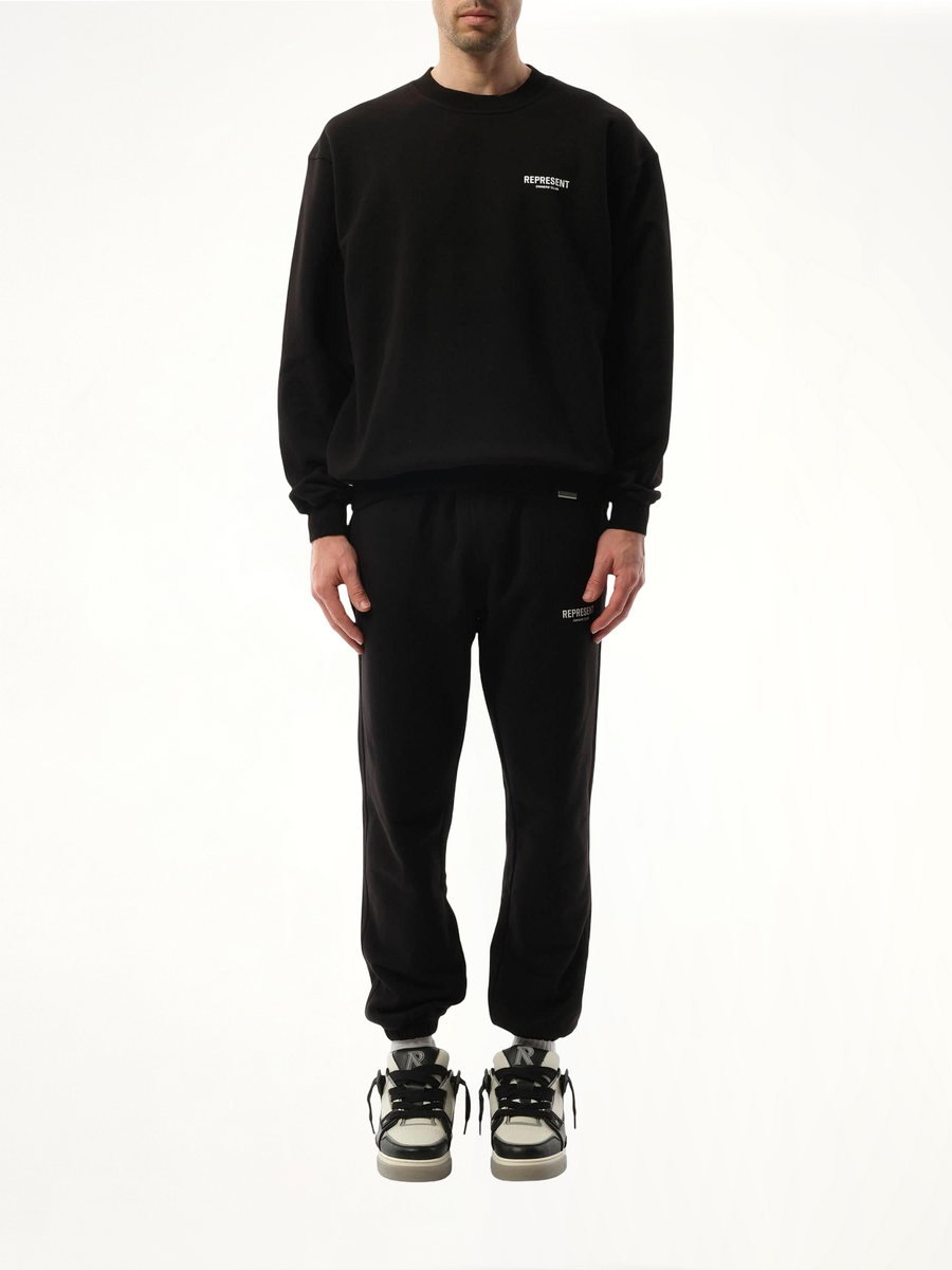 Represent Owners Club Sweatshirt in Black