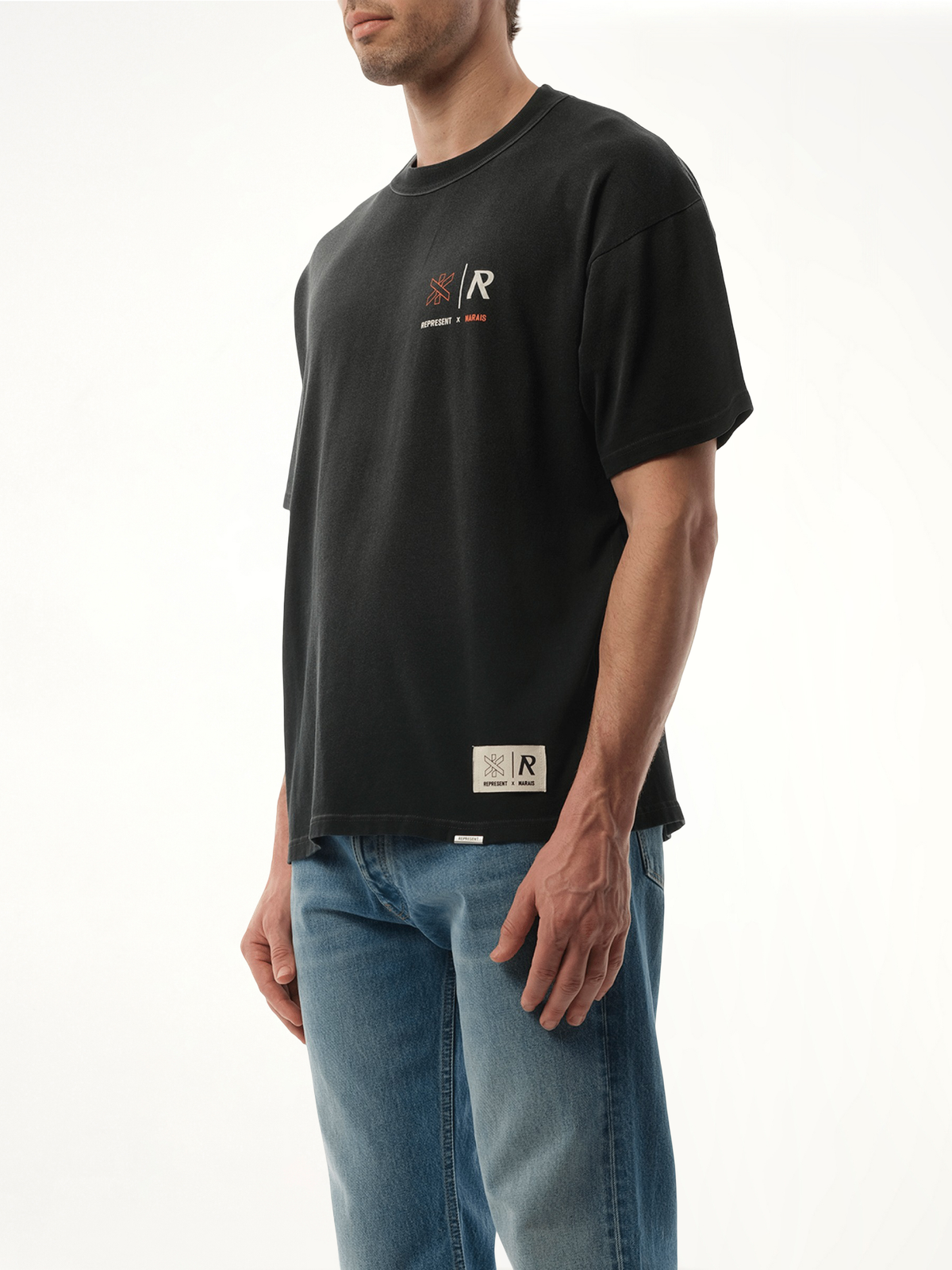 Represent x Marais Logo Lock Up T-Shirt