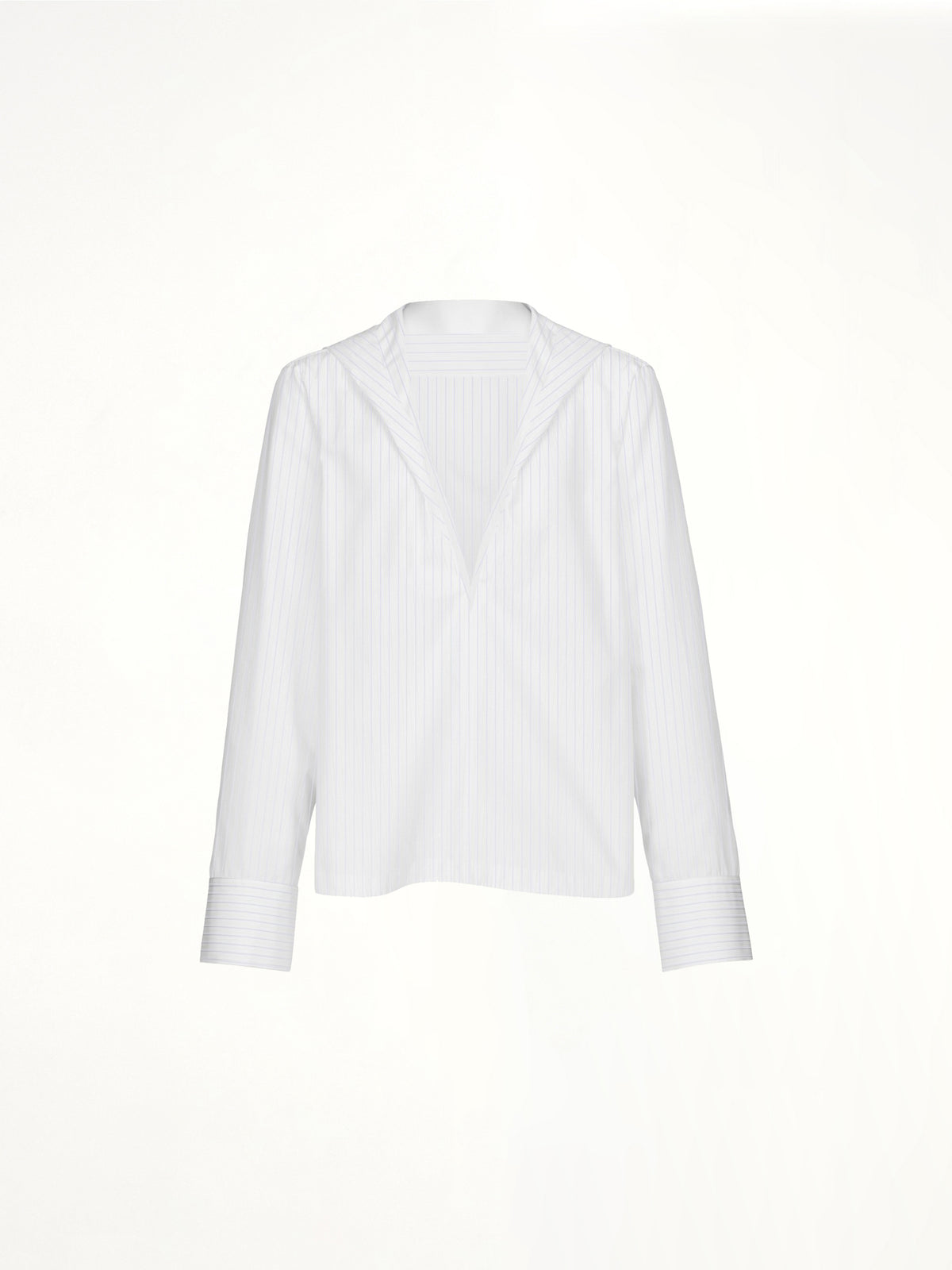 Hooded Shirt in White