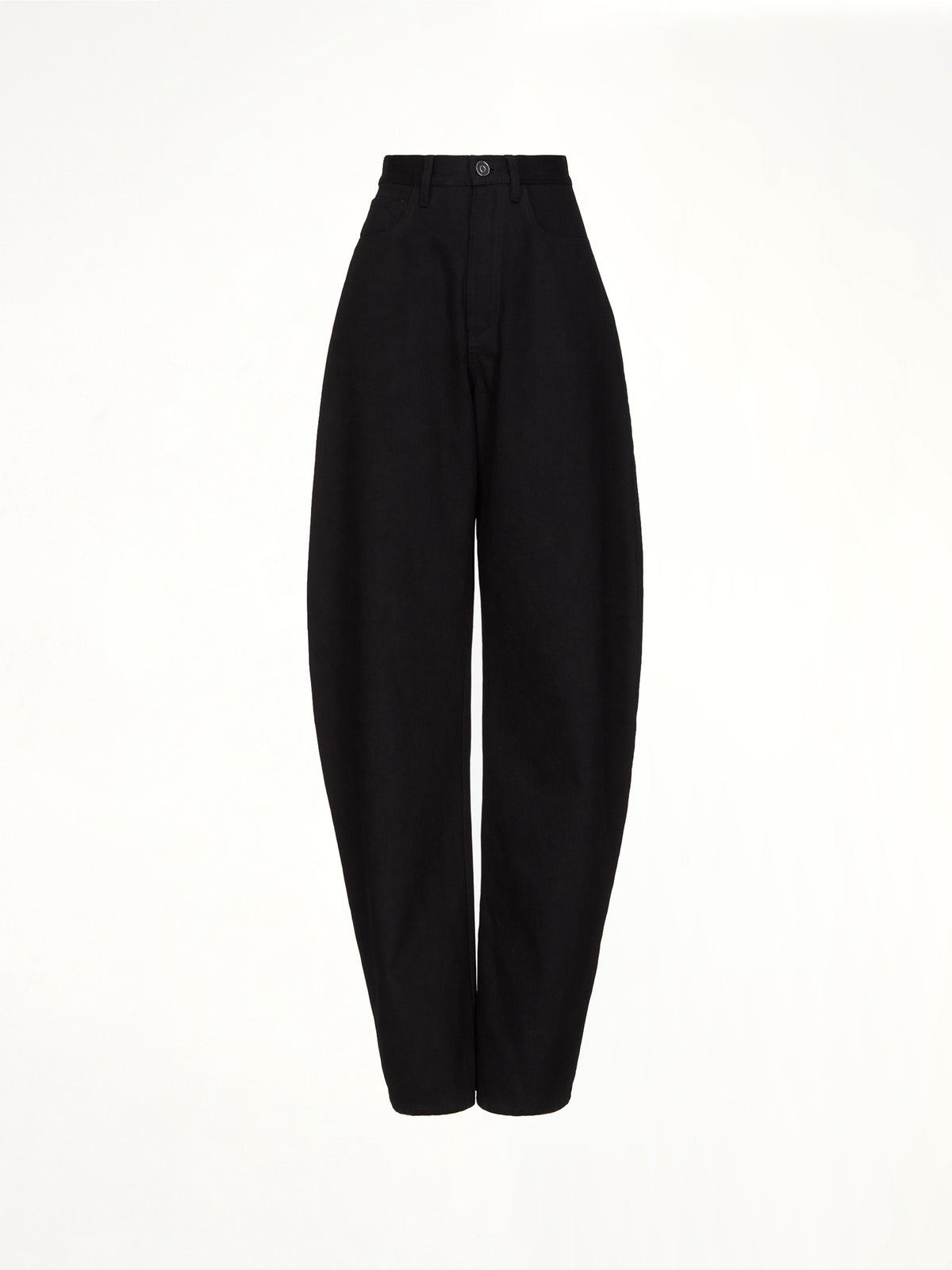 Round Pants in Black