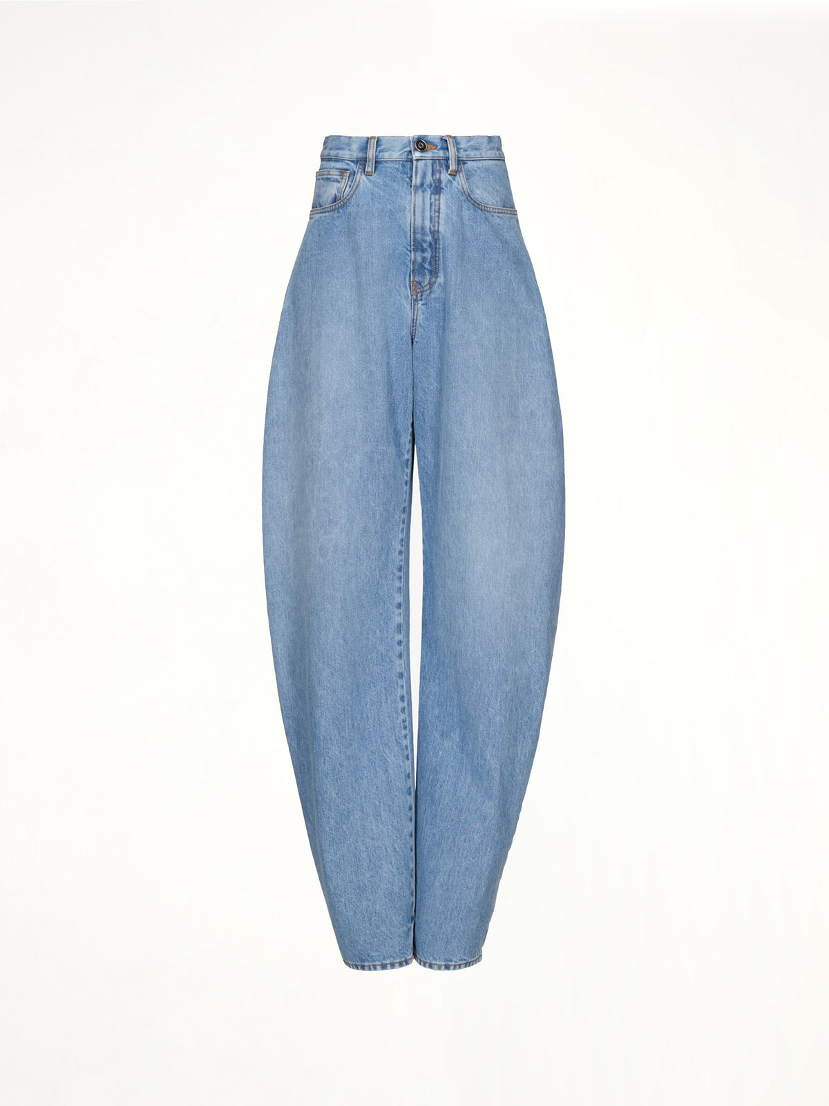 Round Pants in Cloudy Blue