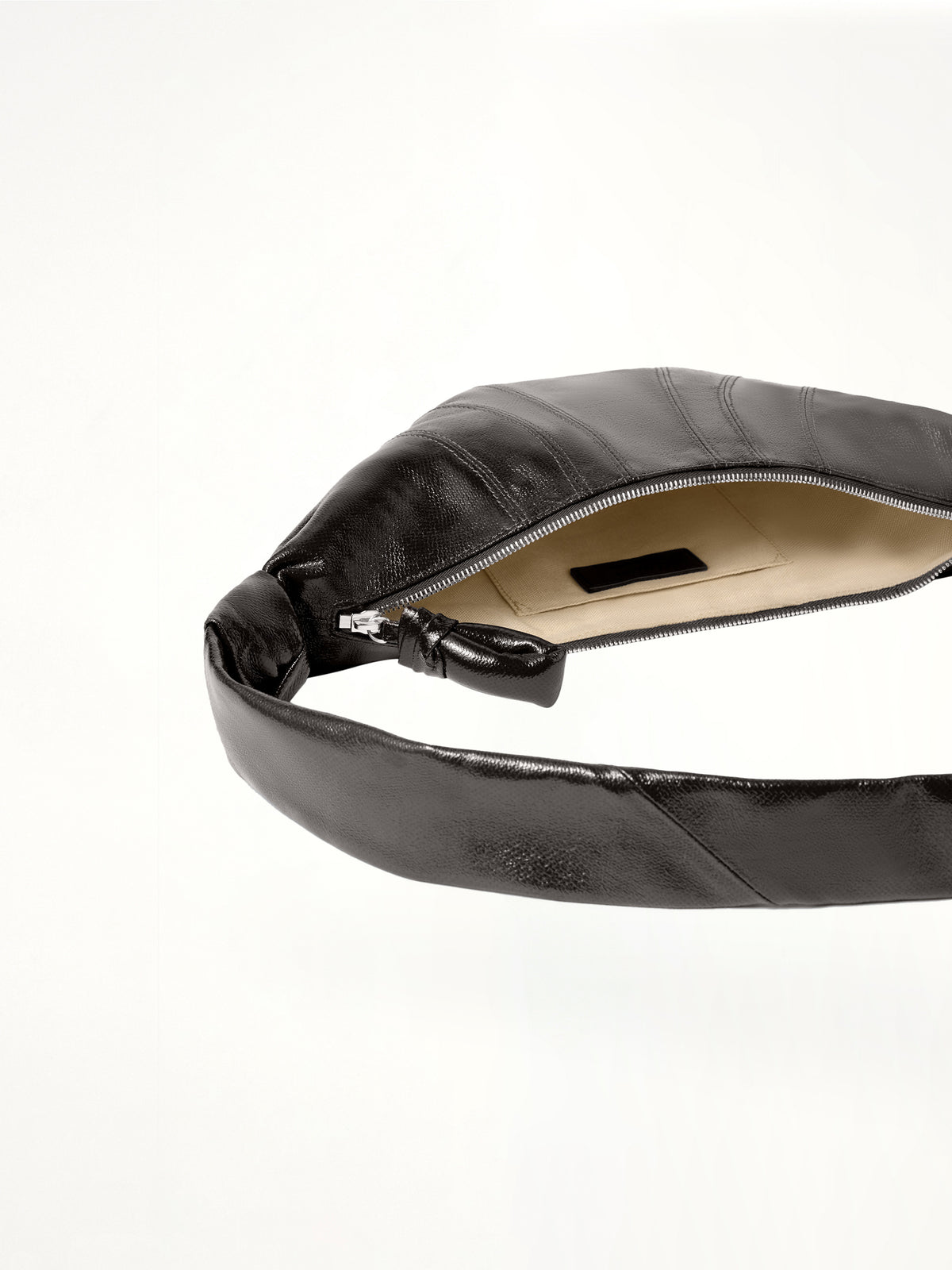Small Croissant Bag in Truffle