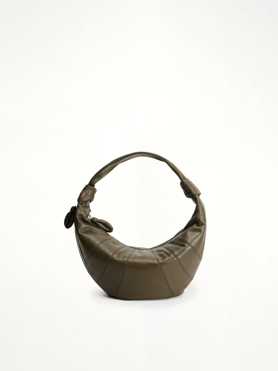 Fortune Croissant Bag in Dark Khaki