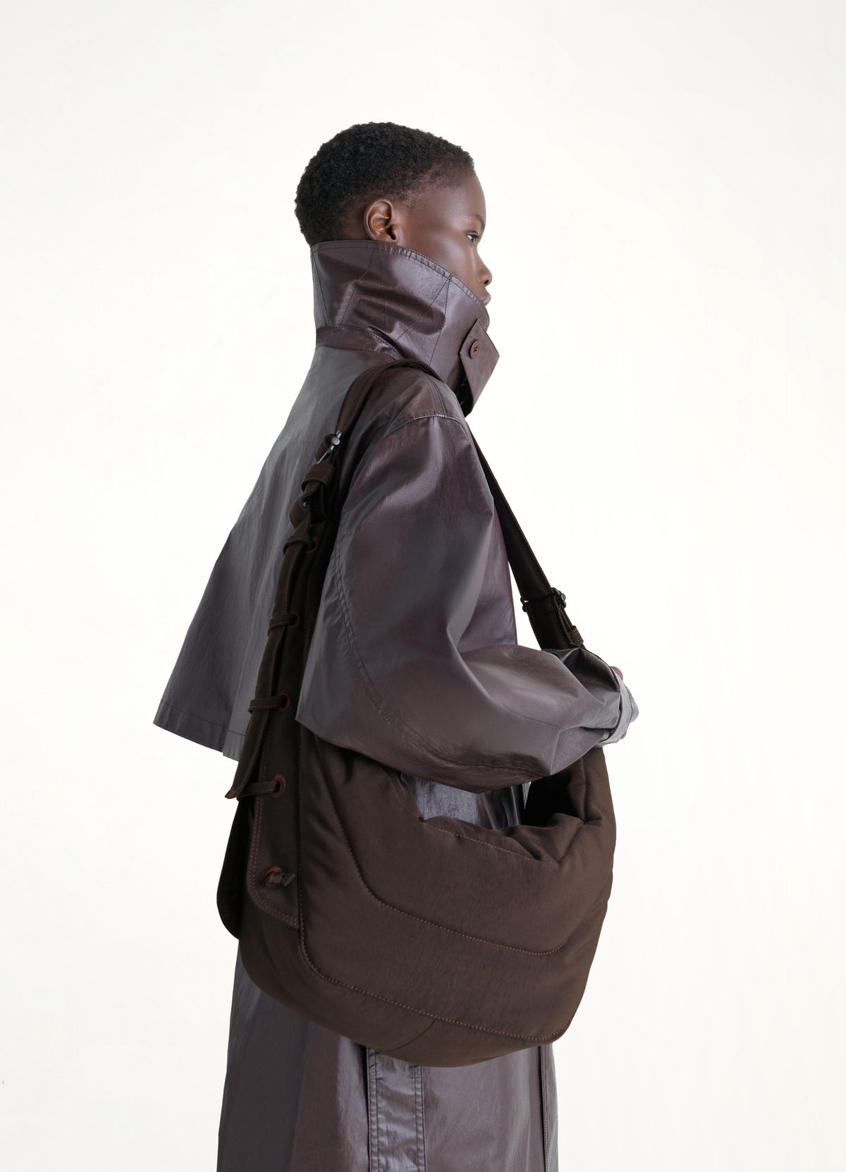 Medium Soft Game Bag in Dark Chocolate