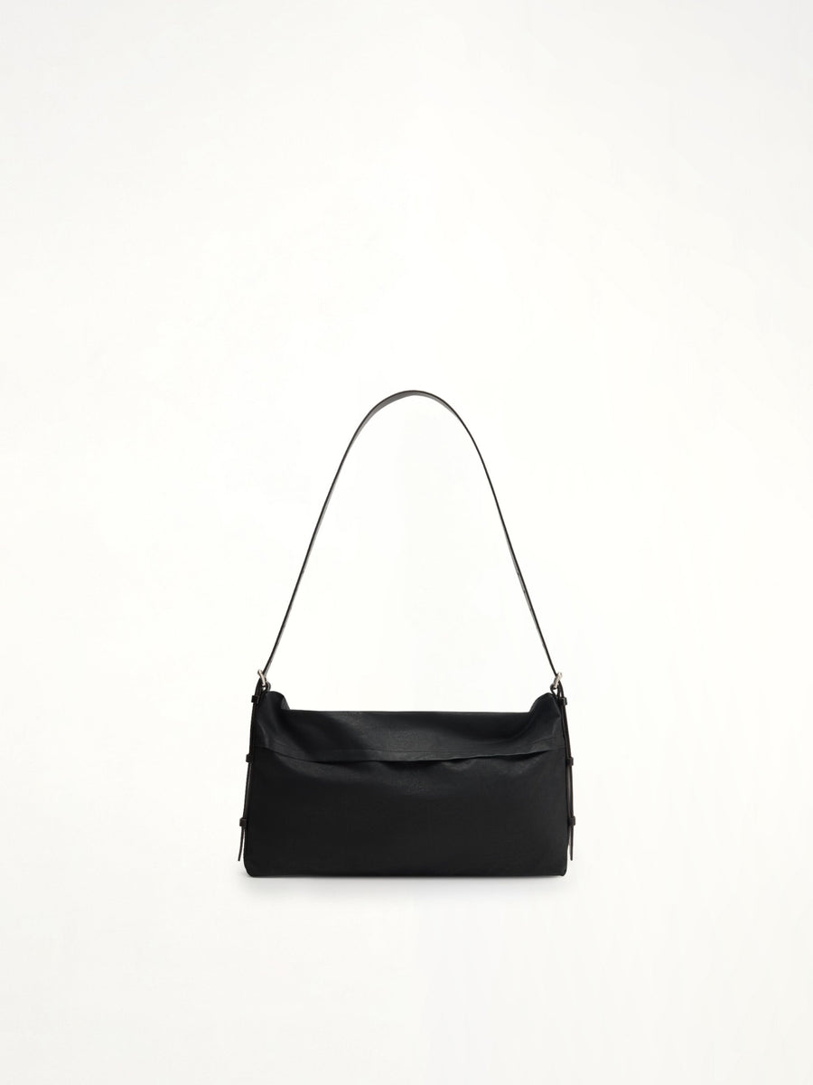 Trench Pocket Small Bag in Onyx