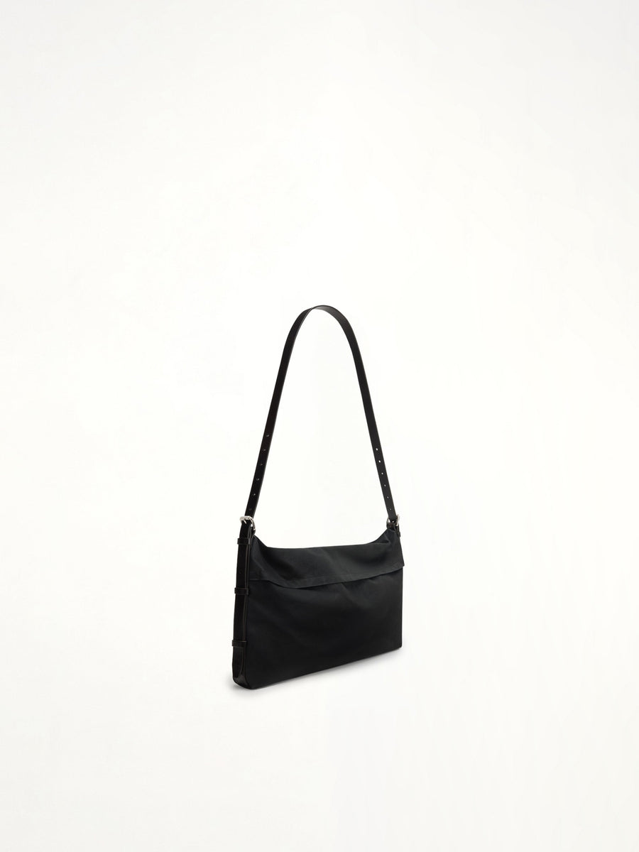Trench Pocket Small Bag in Onyx
