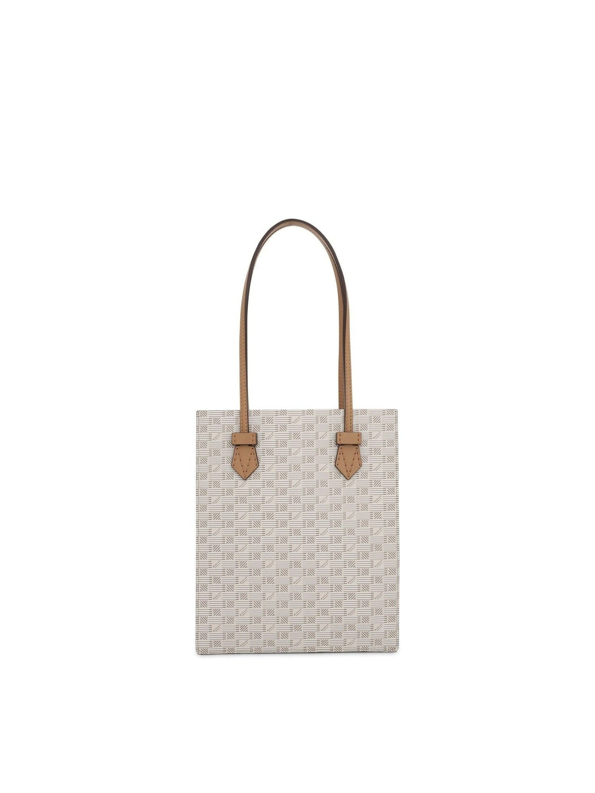 Cannes Vertical Tote GM with Stripes in Champagne