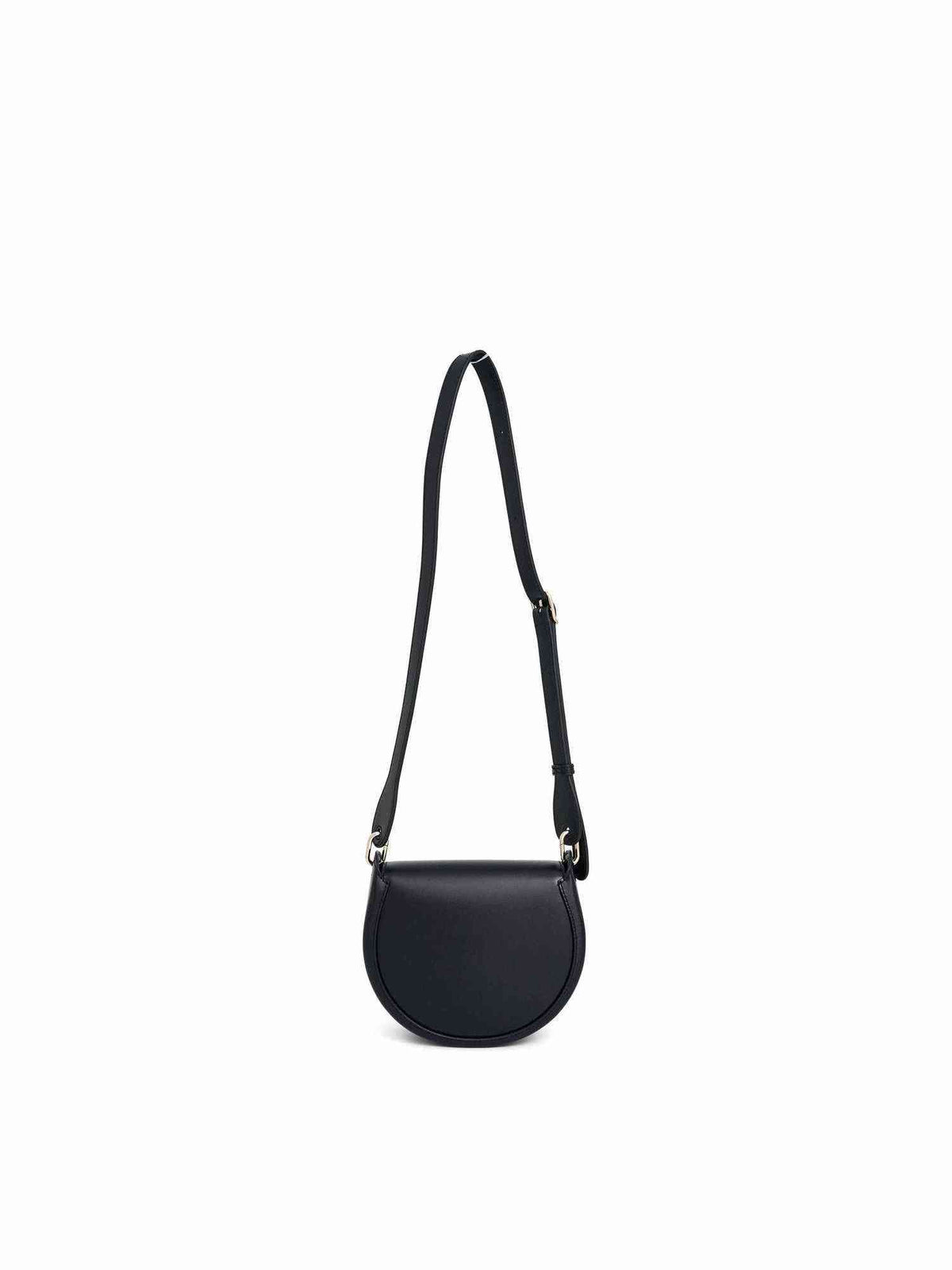 Chloe Arlene Leather Shoulder Bag in Black