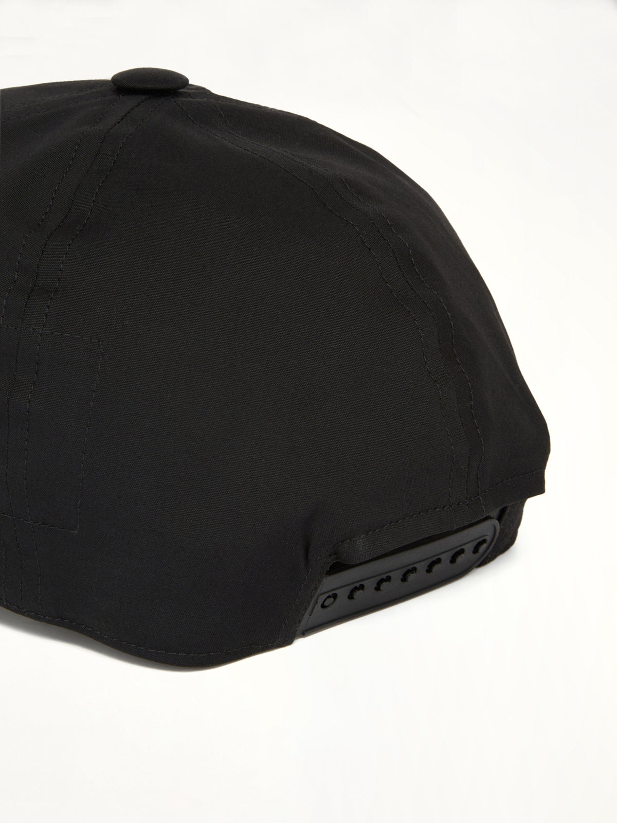 Temple Cap in Black/Pearl