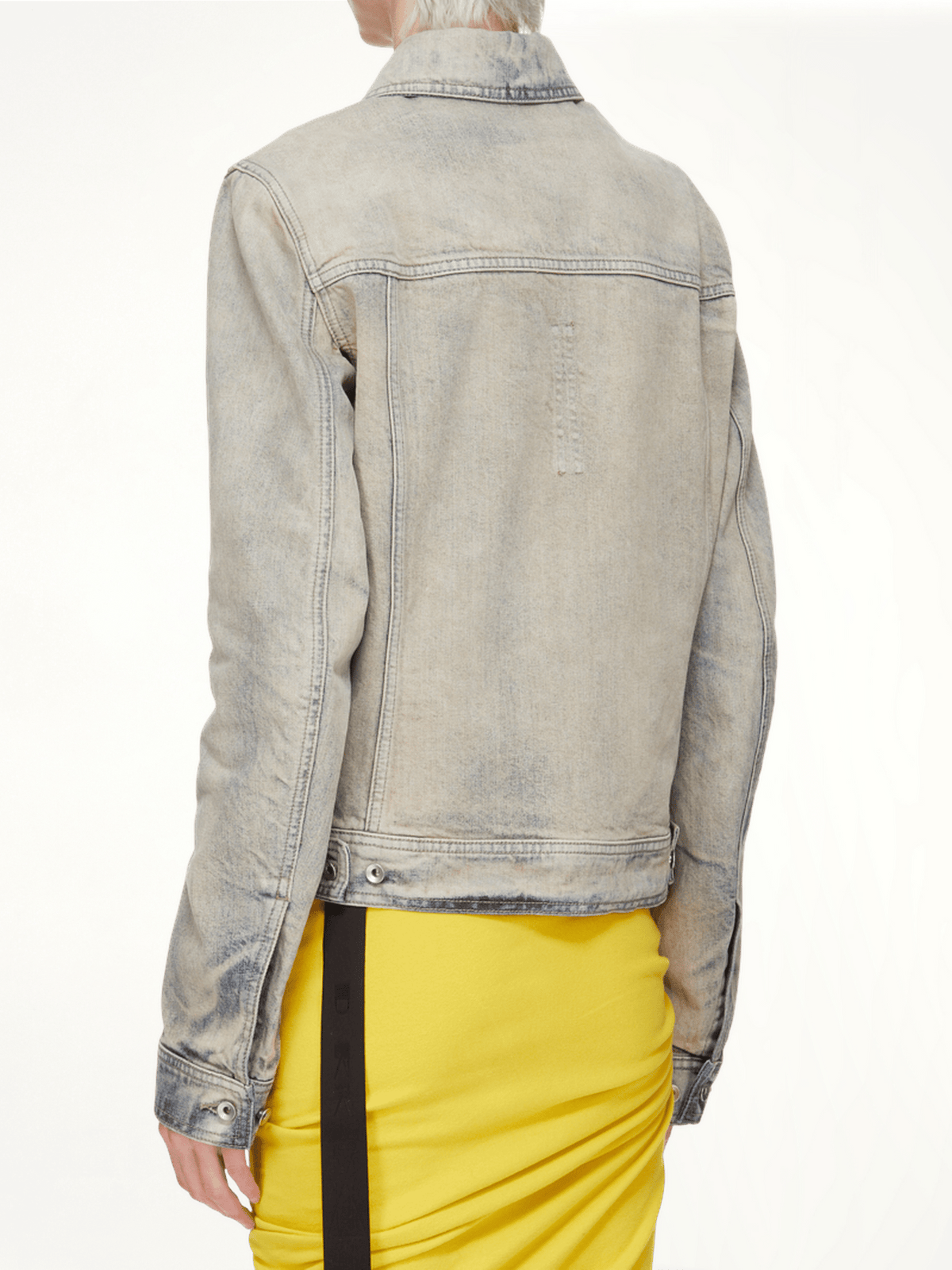 Trucker Worker Jacket in Mineral Pearl