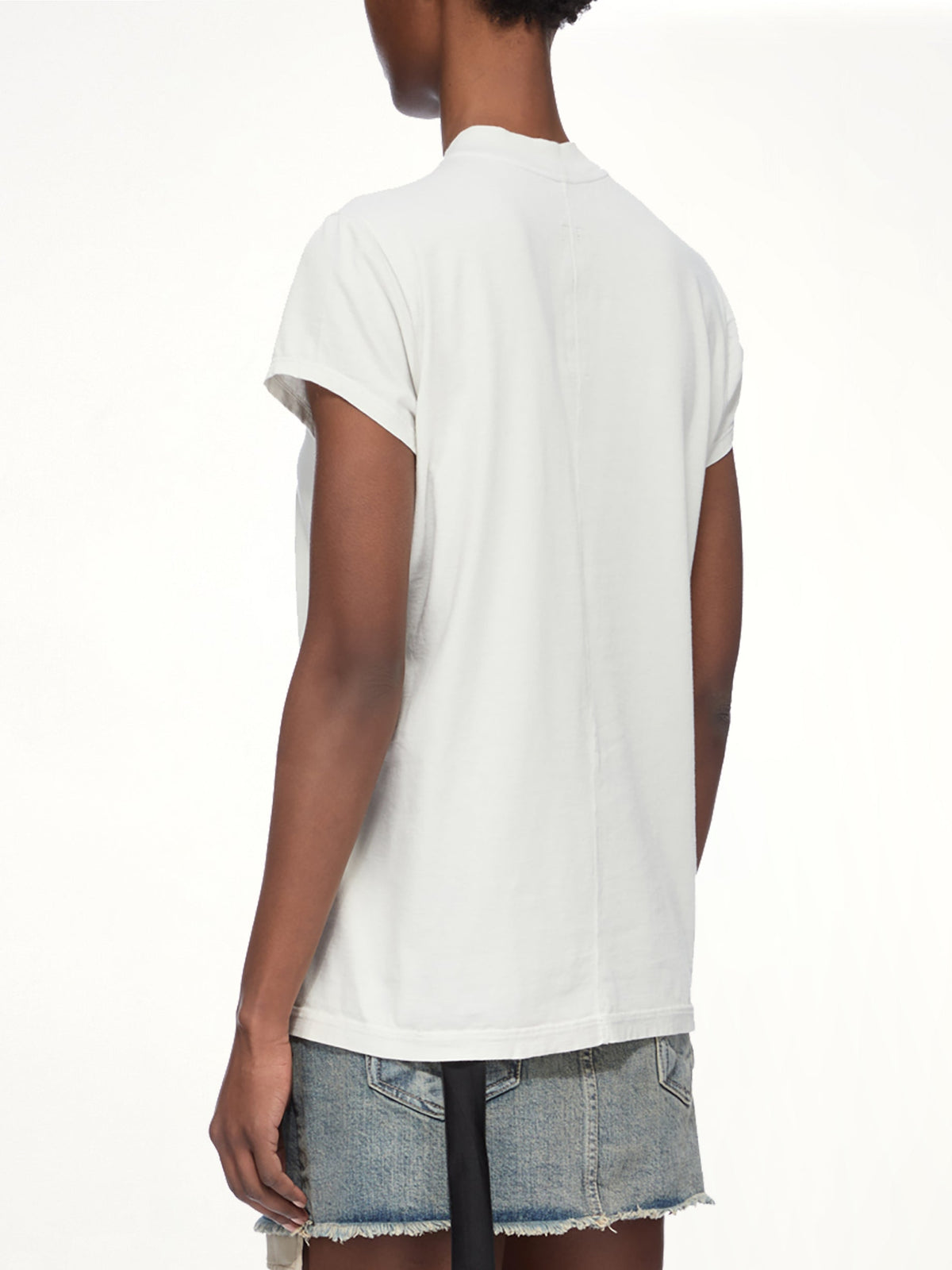 DRK Print Small Level T-Shirt in Milk Wash