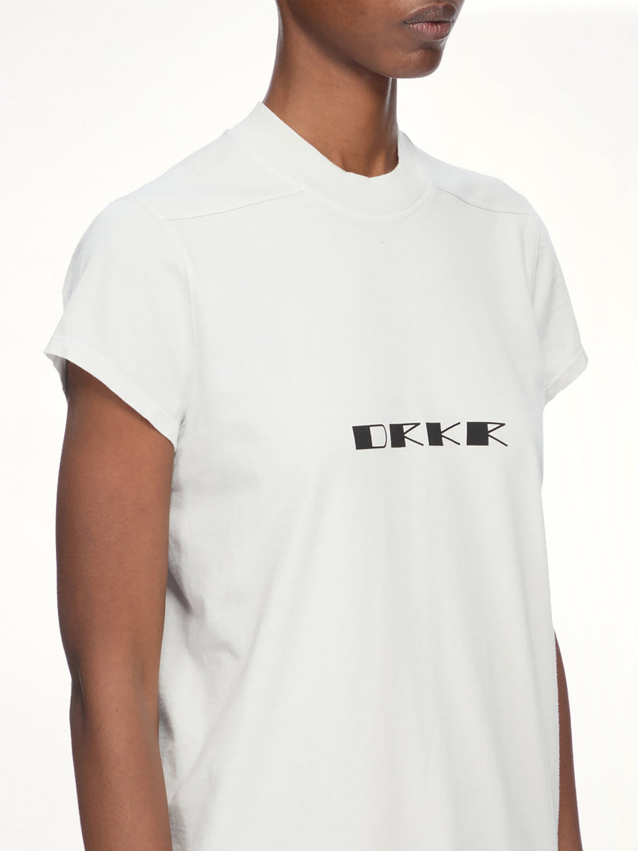 DRK Print Small Level T-Shirt in Milk Wash