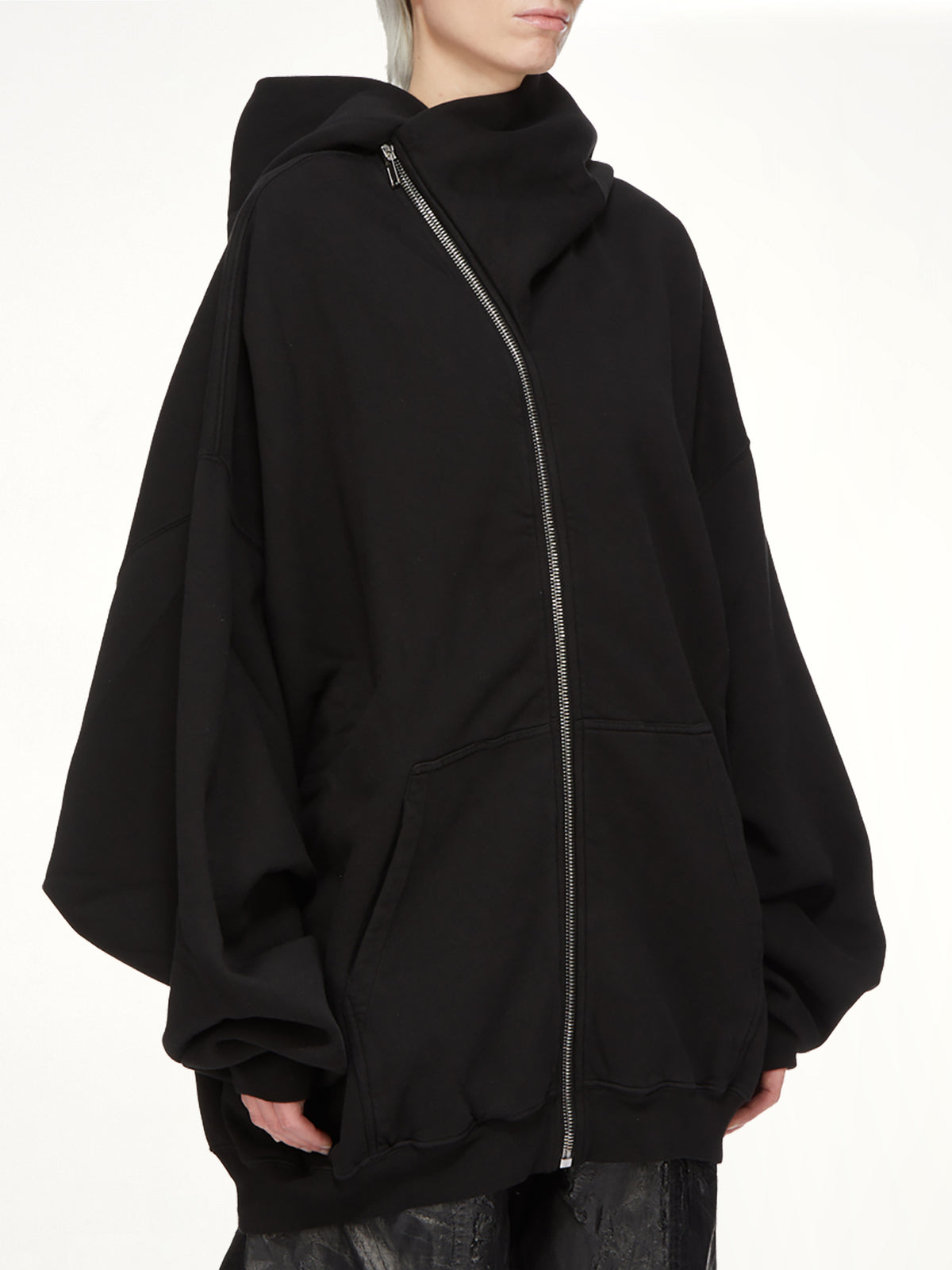 Mountain Hun Hoodie in Black