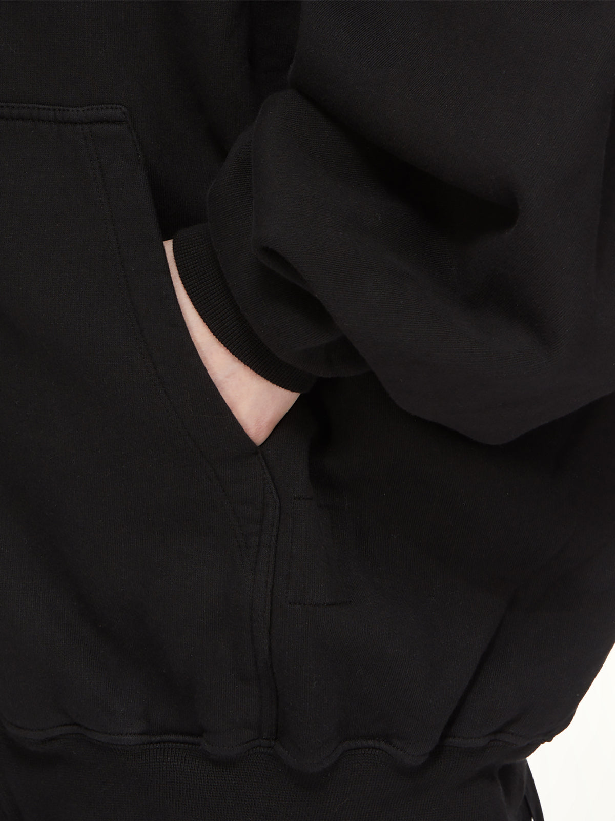 Mountain Hun Hoodie in Black