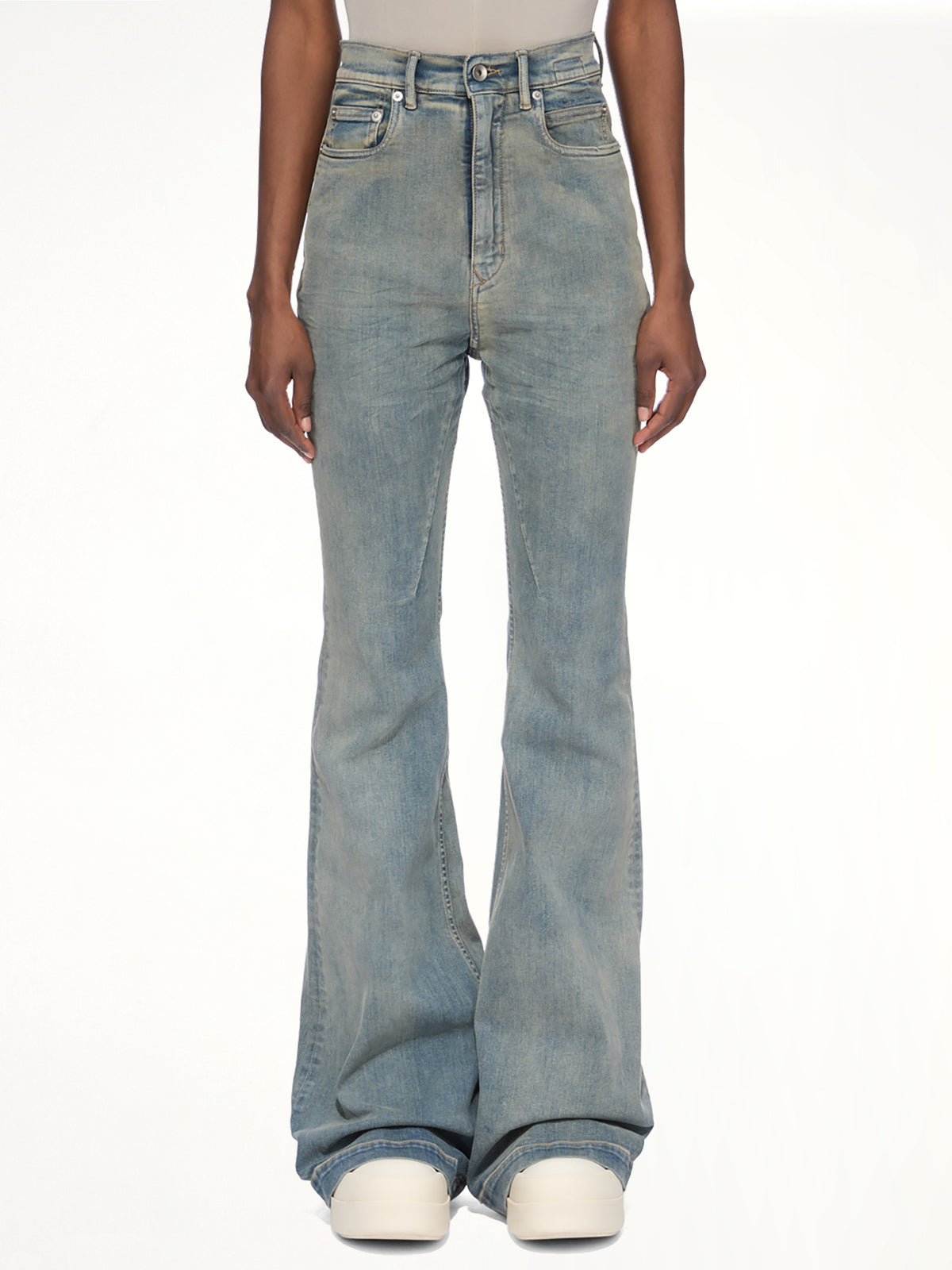 Stretch Denim Bolan Bootcut in Mineral Indigo