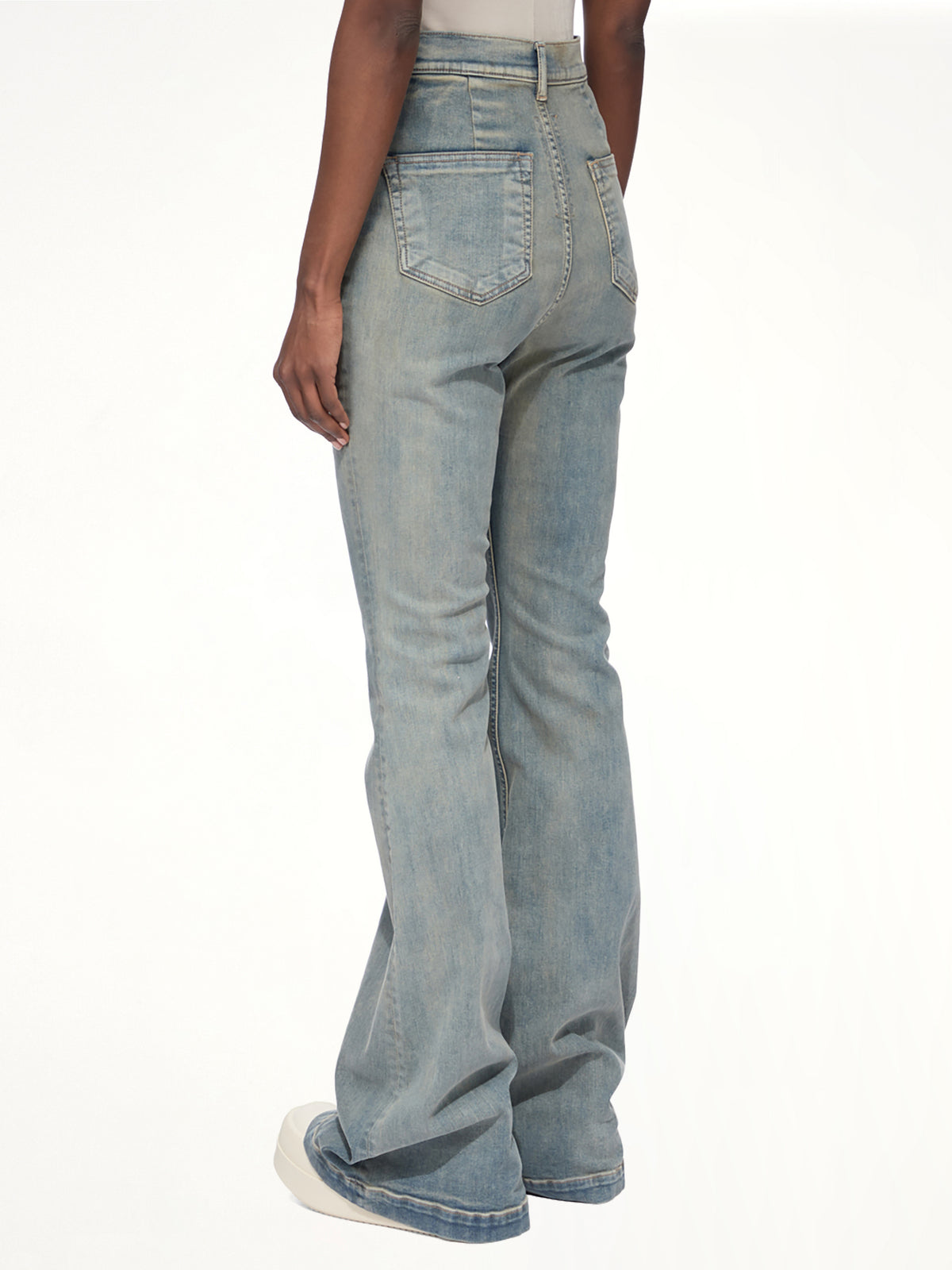 Stretch Denim Bolan Bootcut in Mineral Indigo