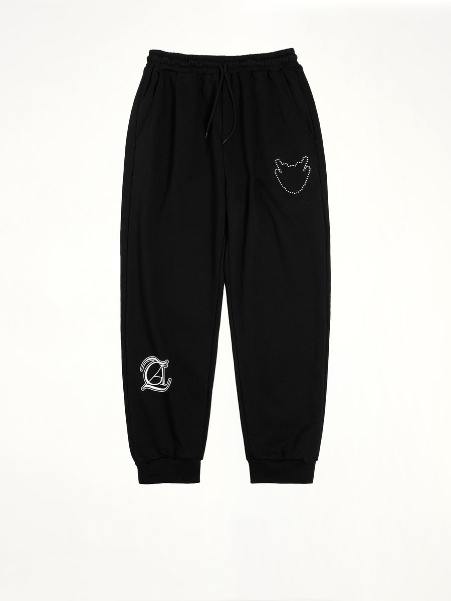 J Carnival II World Tour Sweatpants in Black