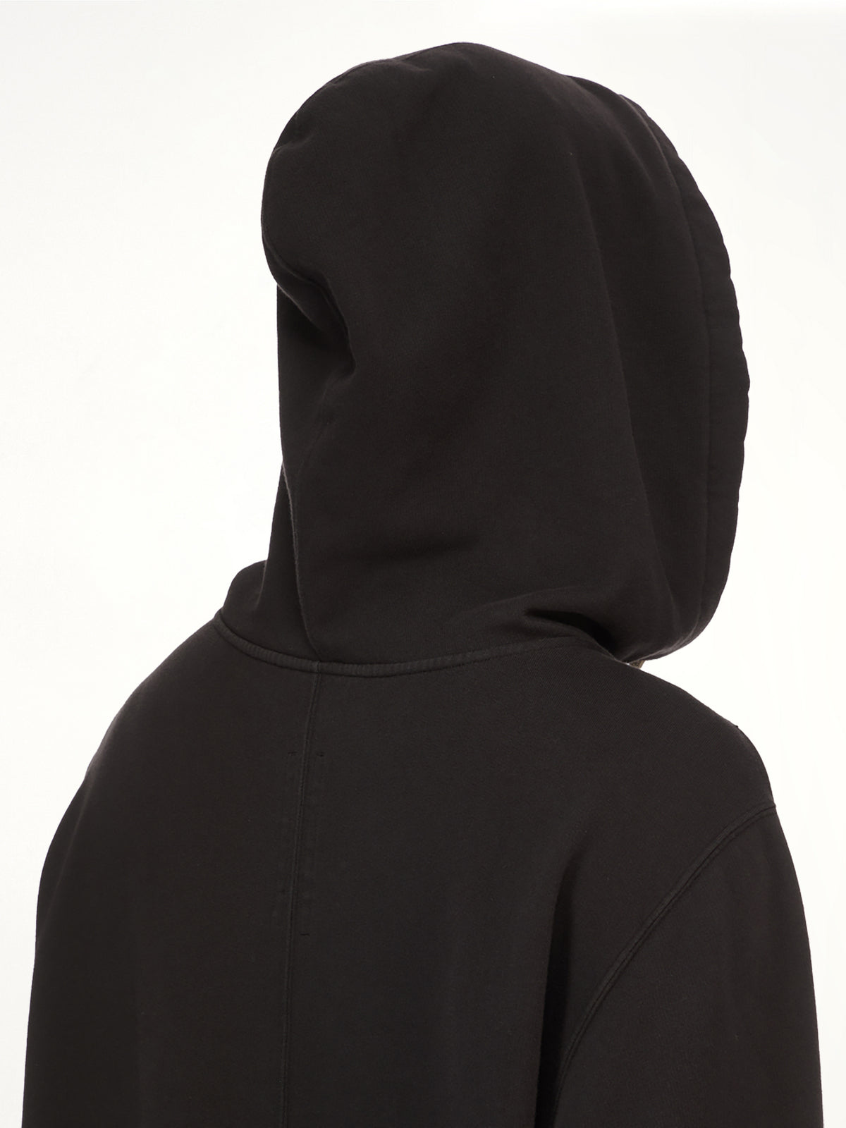 Statue Oversized Hoodie in Black/Milk