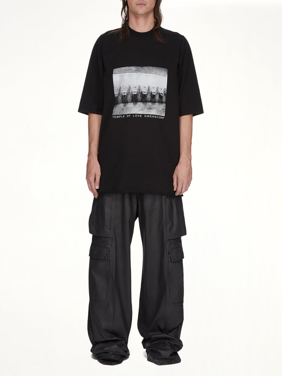 Urinal Jumbo SS T-Shirt in Black/Milk