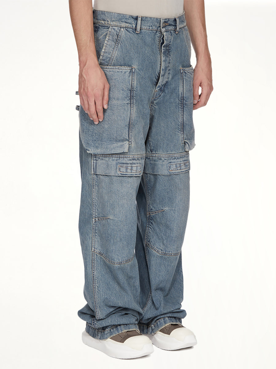 Stefan Cargo in Washed Indigo