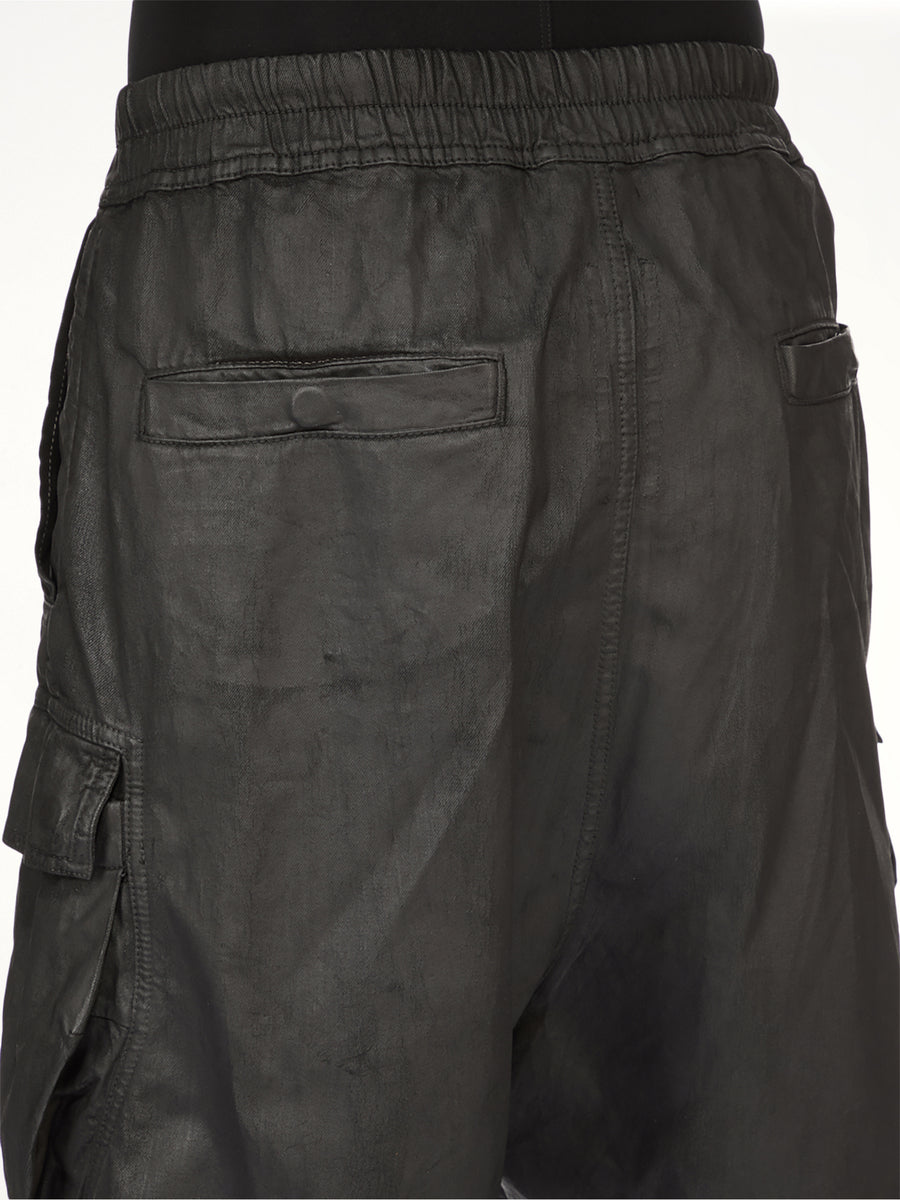 Denim Cargobela Shorts in Black