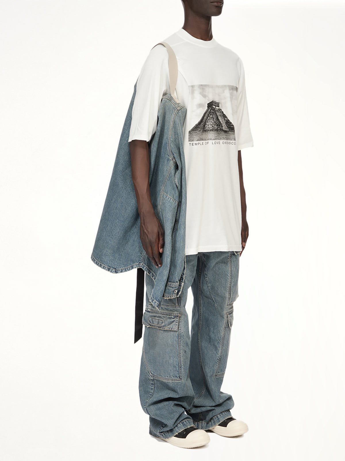Denim Outershirt in Washed Indigo