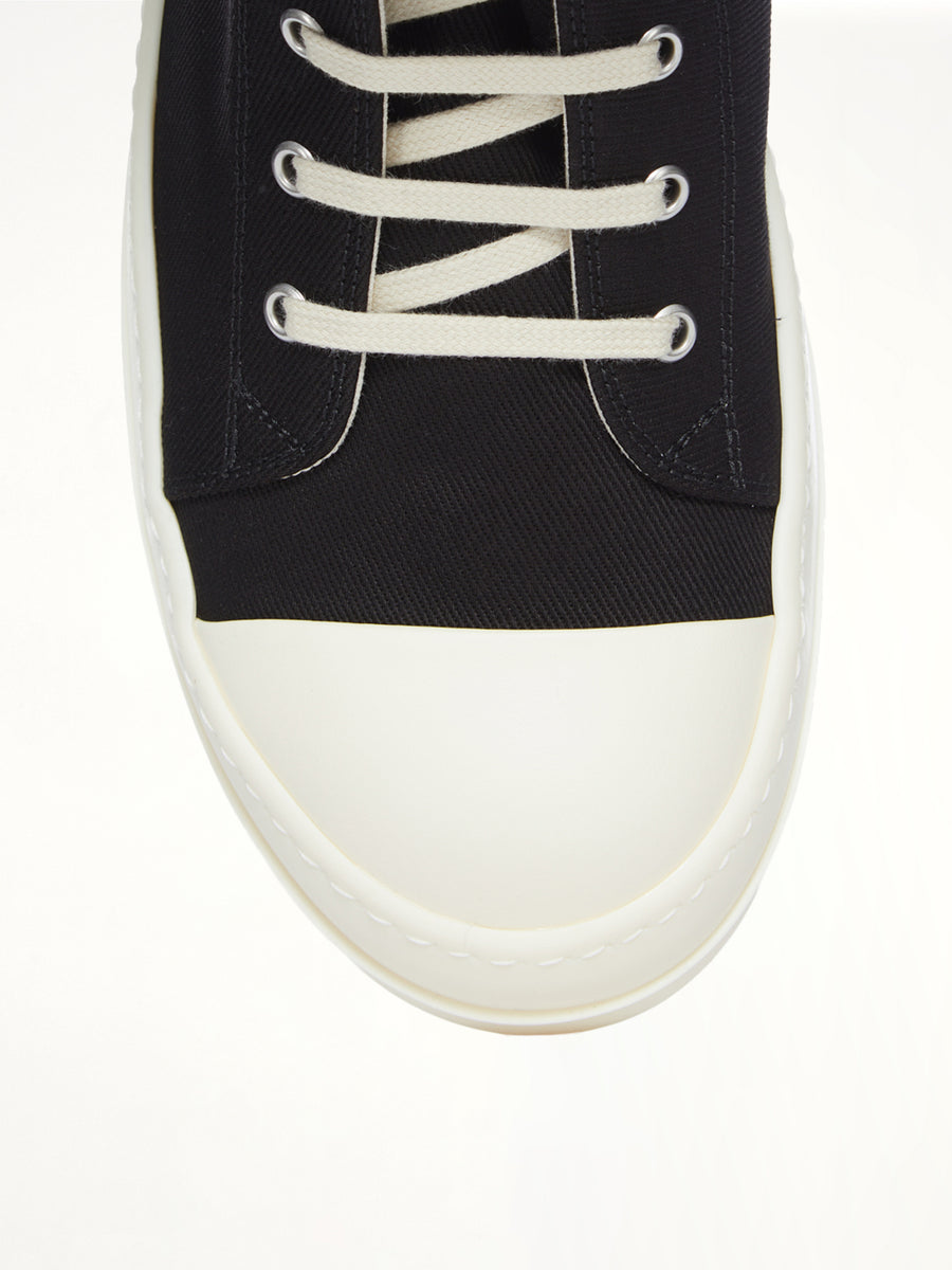 Cargo Sneaks in Black/Milk | RICK OWENS DRKSHDW