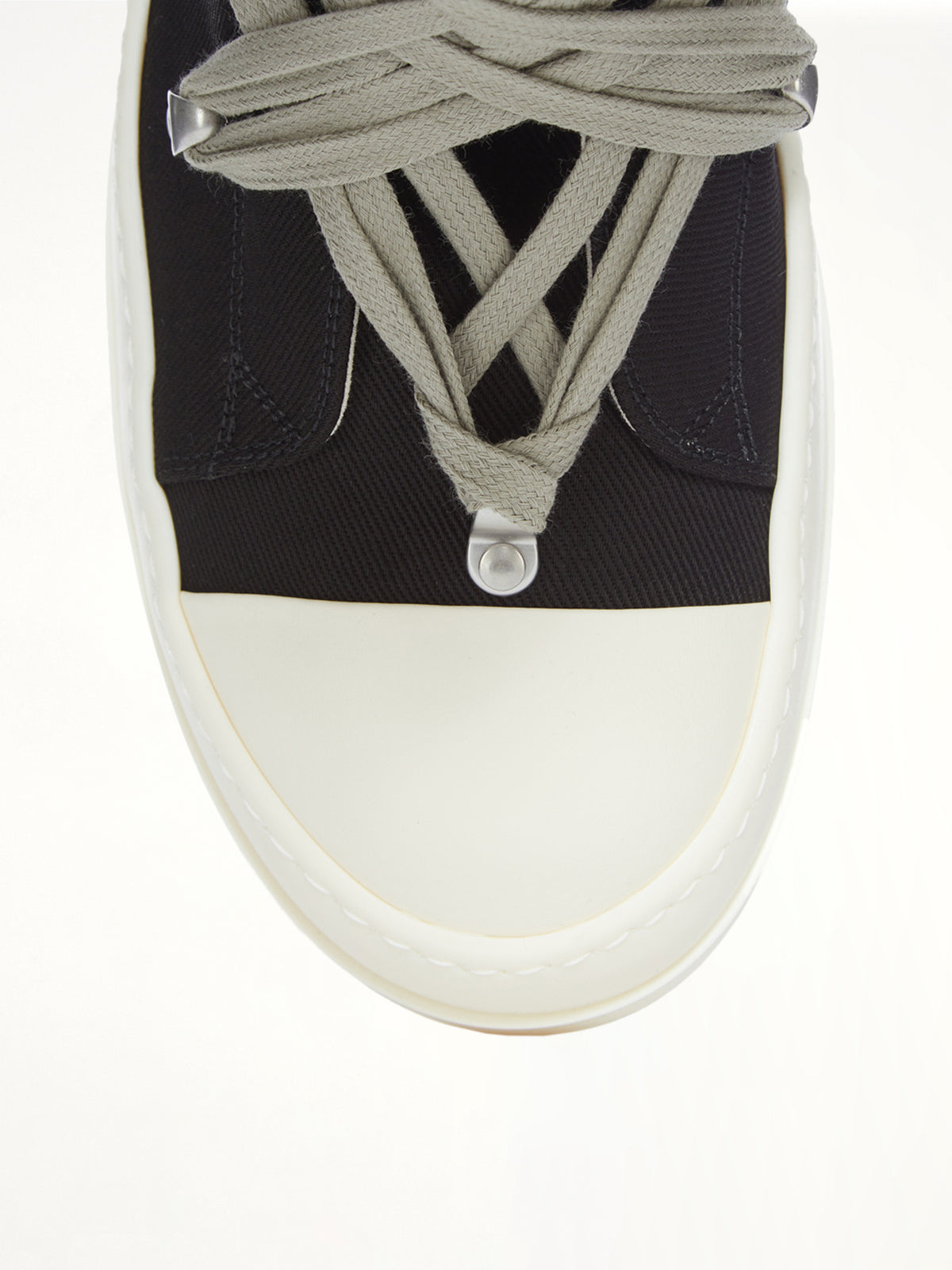 Megalace Sneaks in Black/Milk | RICK OWENS DRKSHDW