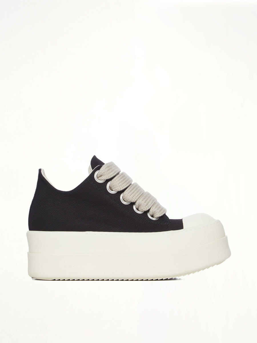 Mega Bumper Jumbolace Low Sneaks in Black/Milk
